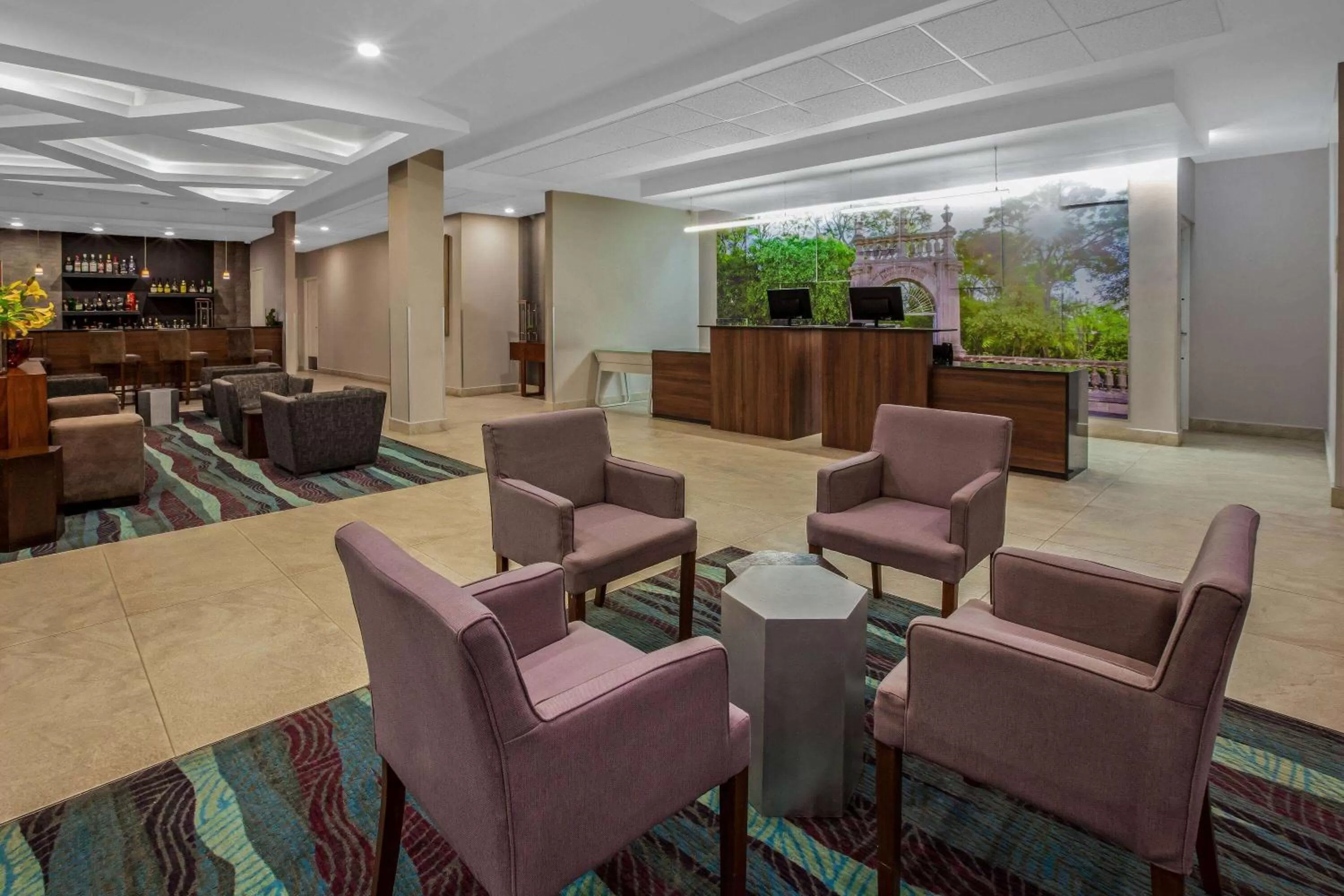 Lobby or reception in La Quinta by Wyndham Aguascalientes