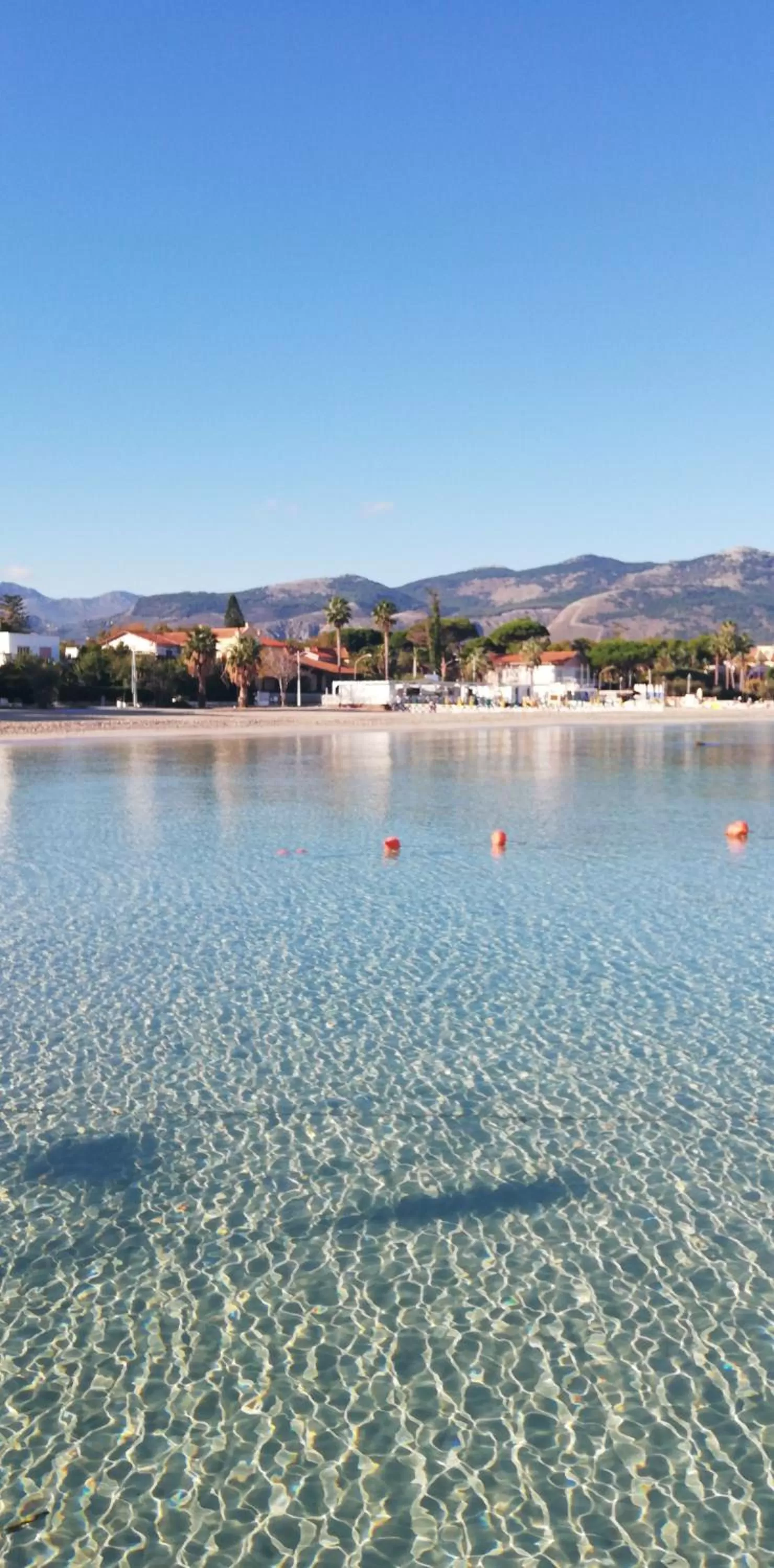 Beach in 215 addaura luxury room