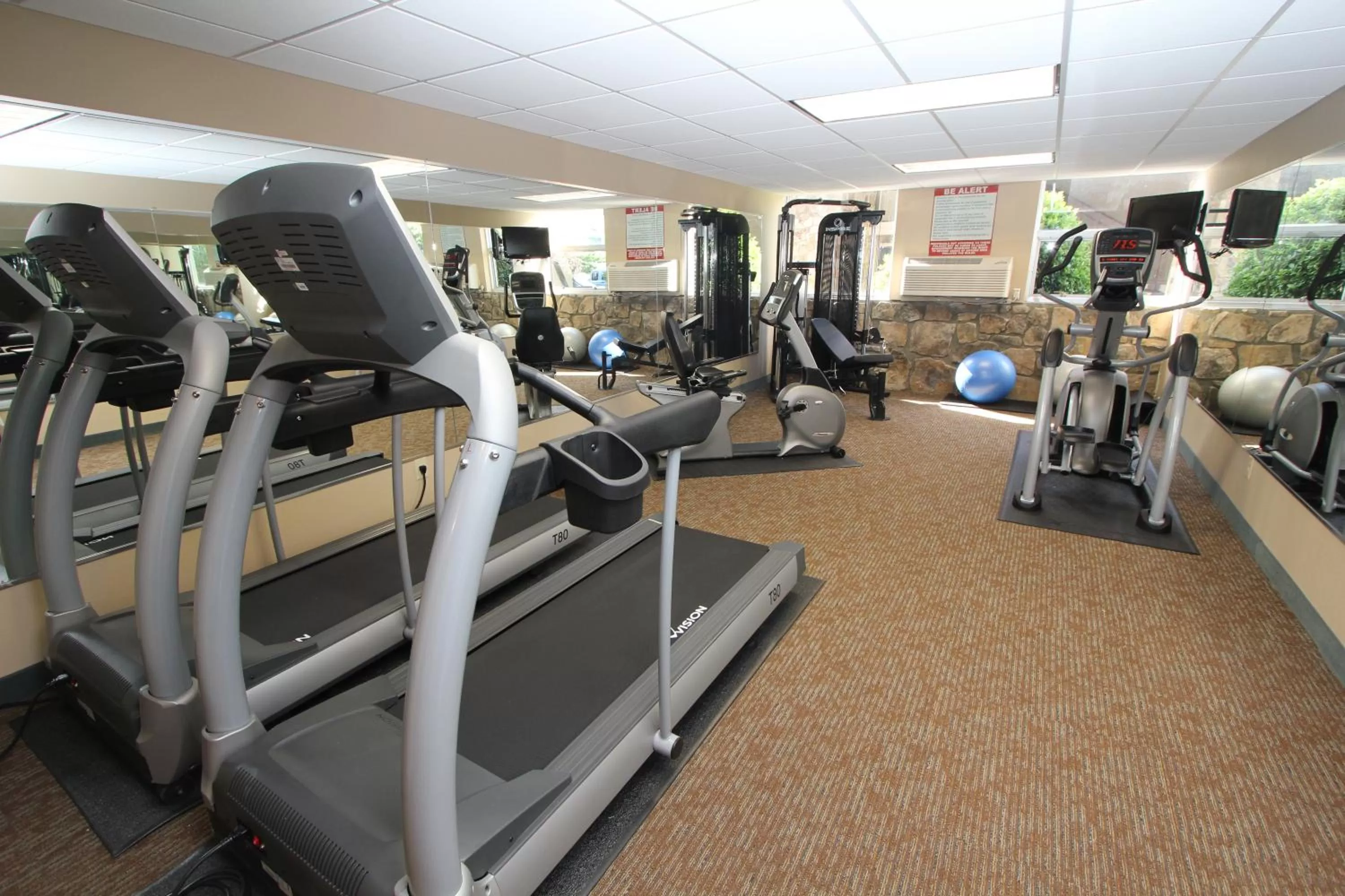 Fitness centre/facilities in Greystone Lodge on the River