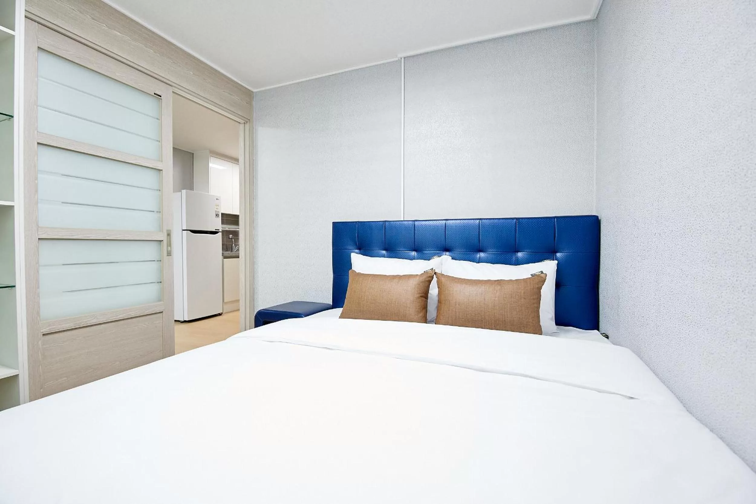 Bed in The Port Hotel Busan