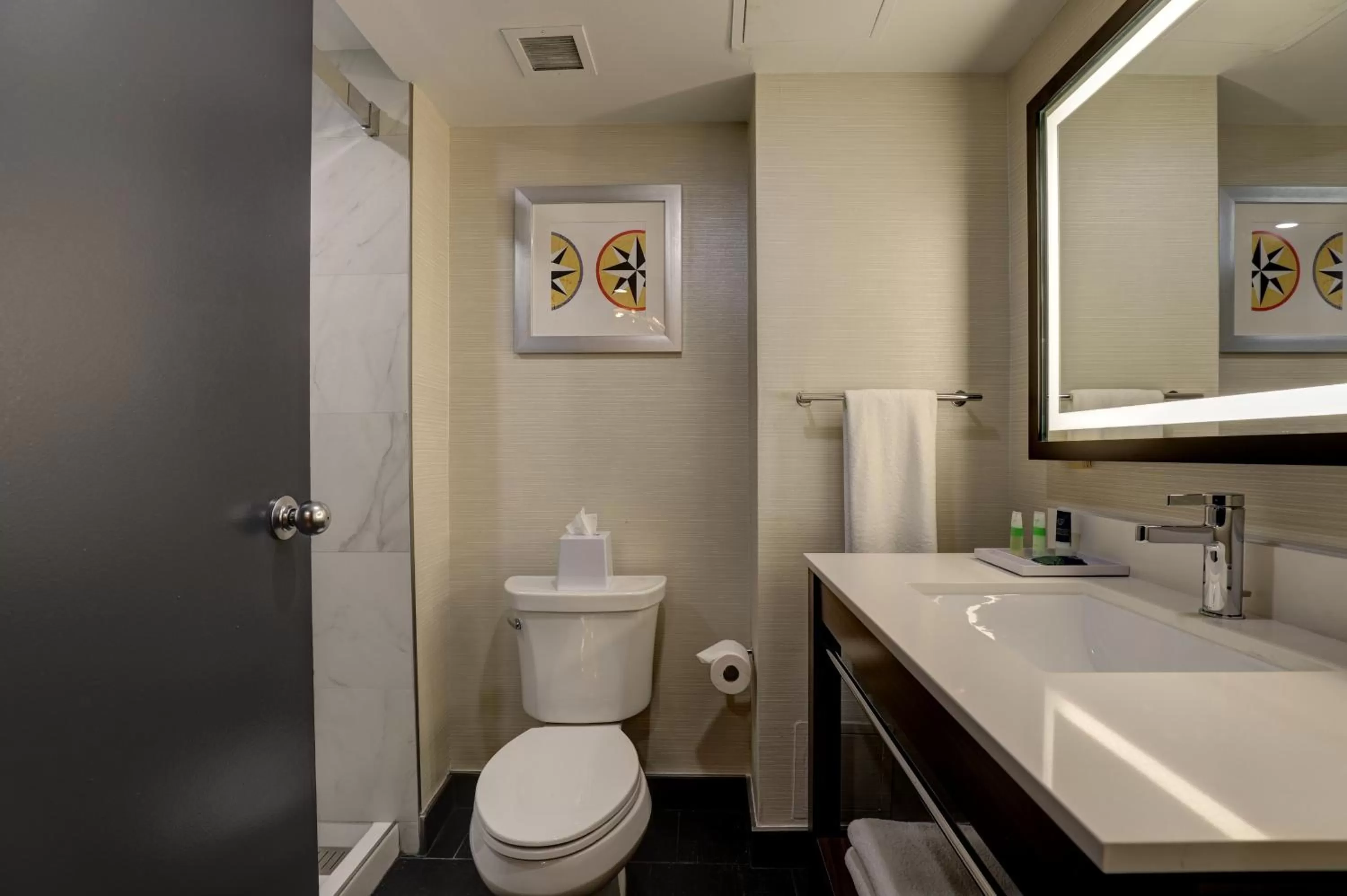 Toilet in Four Points by Sheraton St. Catharines Niagara Suites