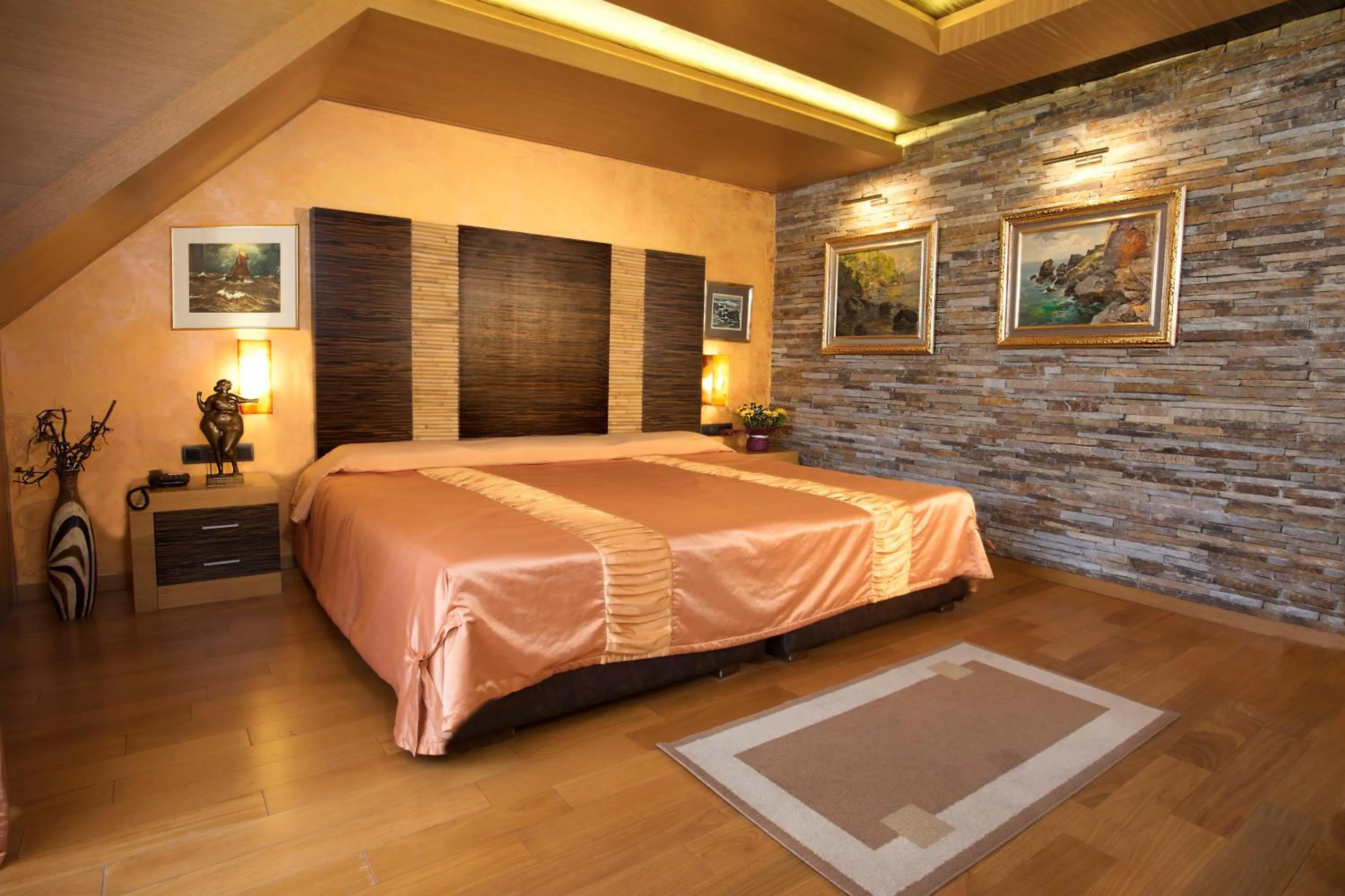 Bedroom, Bed in Hotel Anel