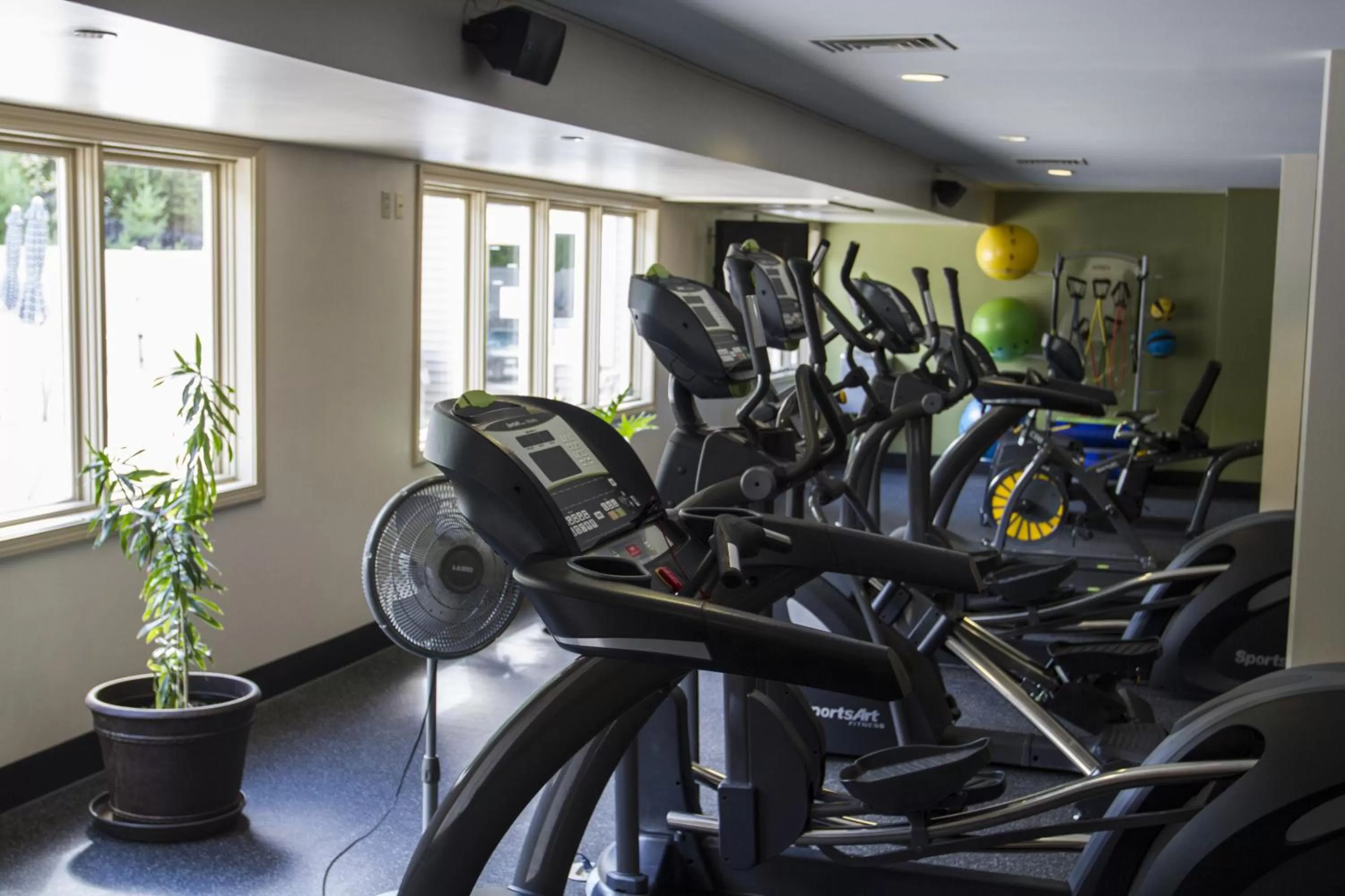 Fitness centre/facilities in Grand Summit Hotel at Attitash