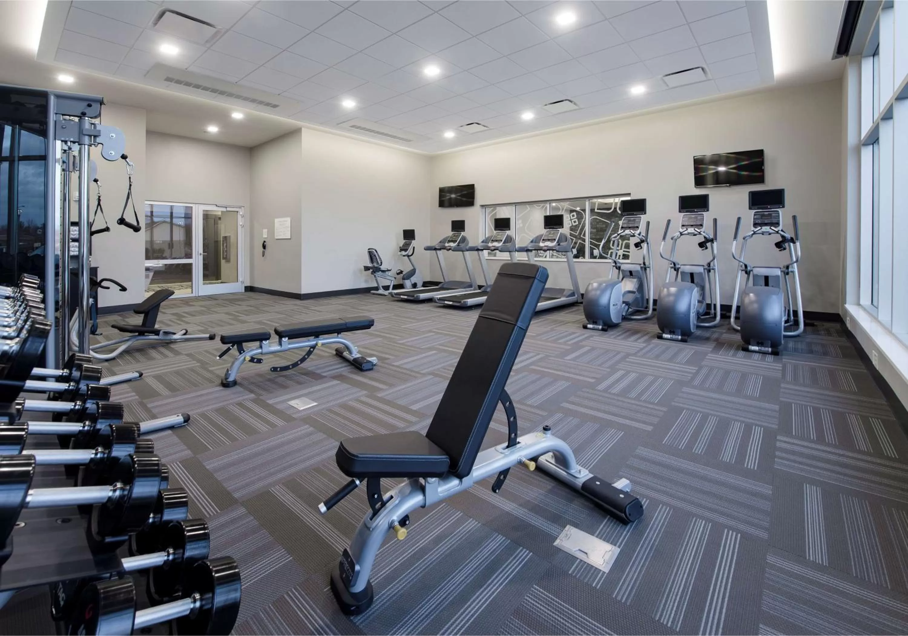 Fitness centre/facilities in Hilton Garden Inn Wausau, WI