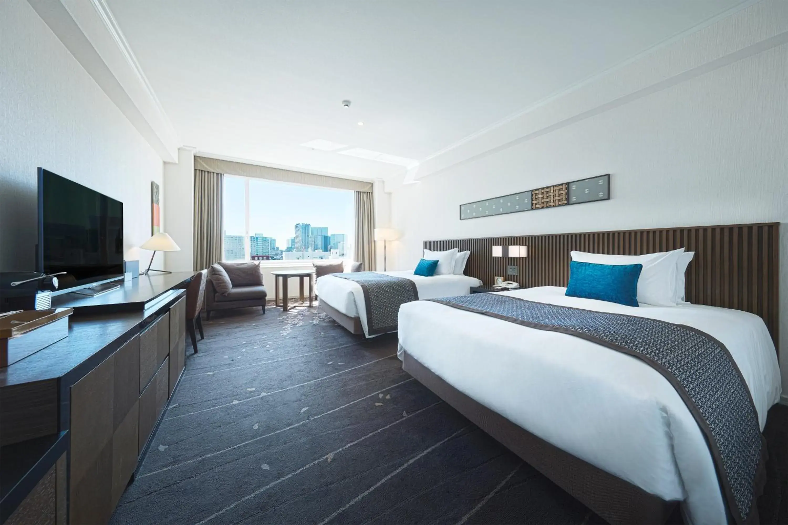 Executive Twin (Non-Smoking) with Lounge Access and Lounge Breakfast Included + Sauna Access - single occupancy in The Prince Sakura Tower Tokyo, Autograph Collection Executive Twin (Non-Smoking) with Lounge Access and Lounge Breakfast Included + Sauna Access - single occupancy in The Prince Sakura Tower Tokyo, Autograph Collection