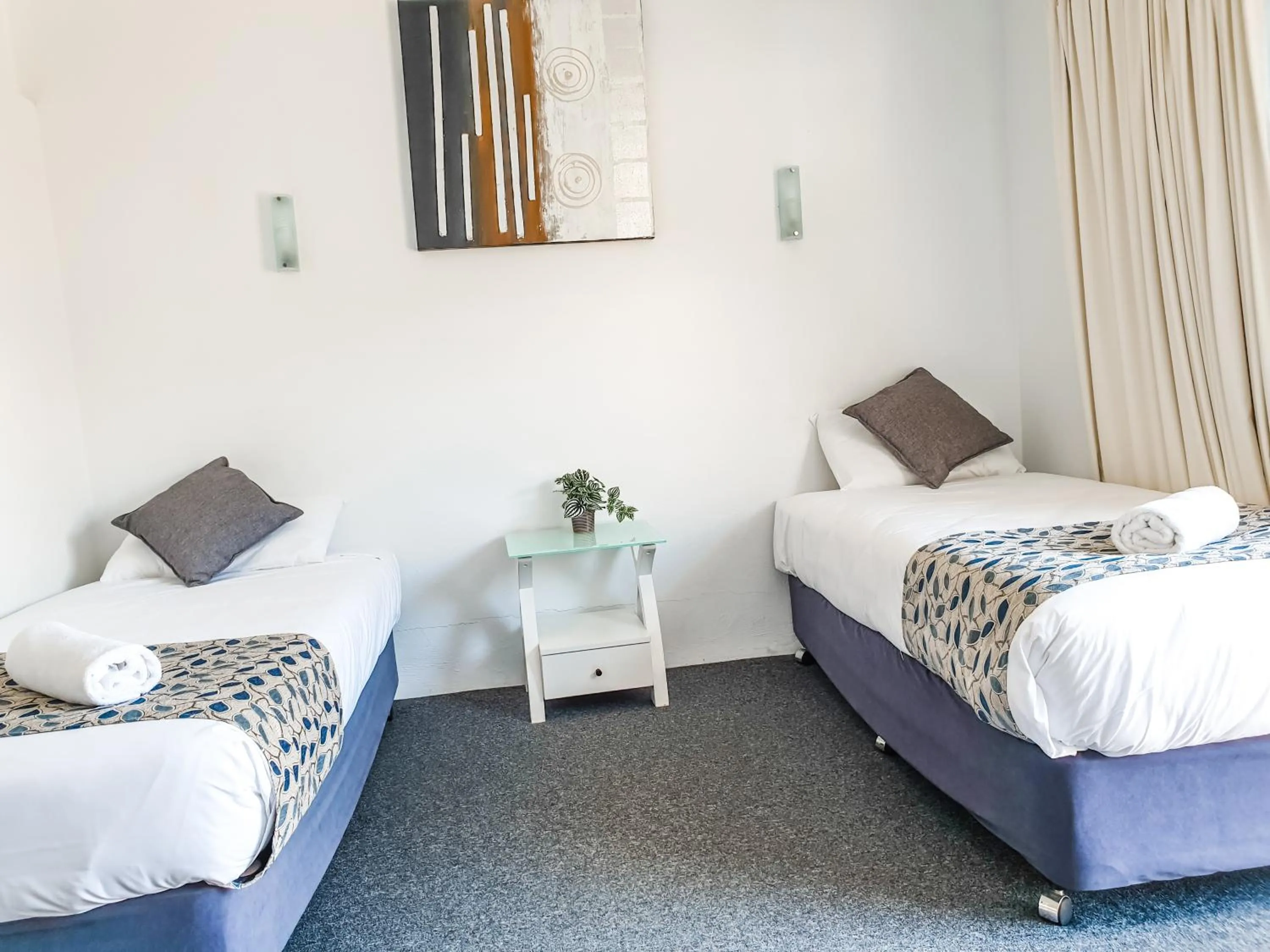 Motel Room Twin  in Pottsville Beach Motel