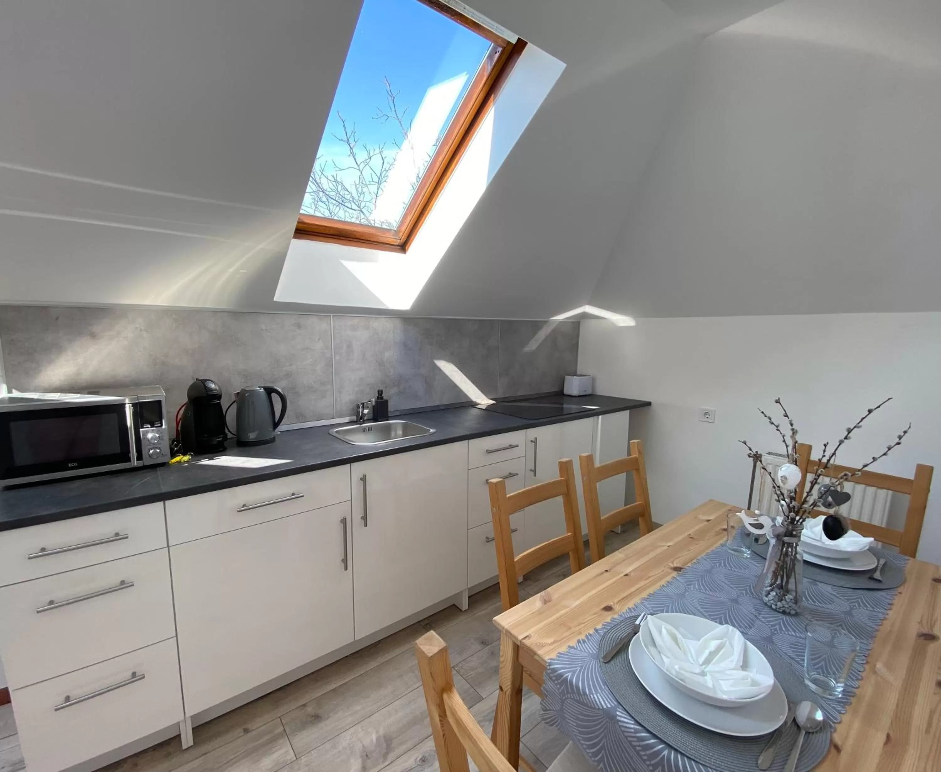 Coffee/tea facilities in Villa Tara Bük