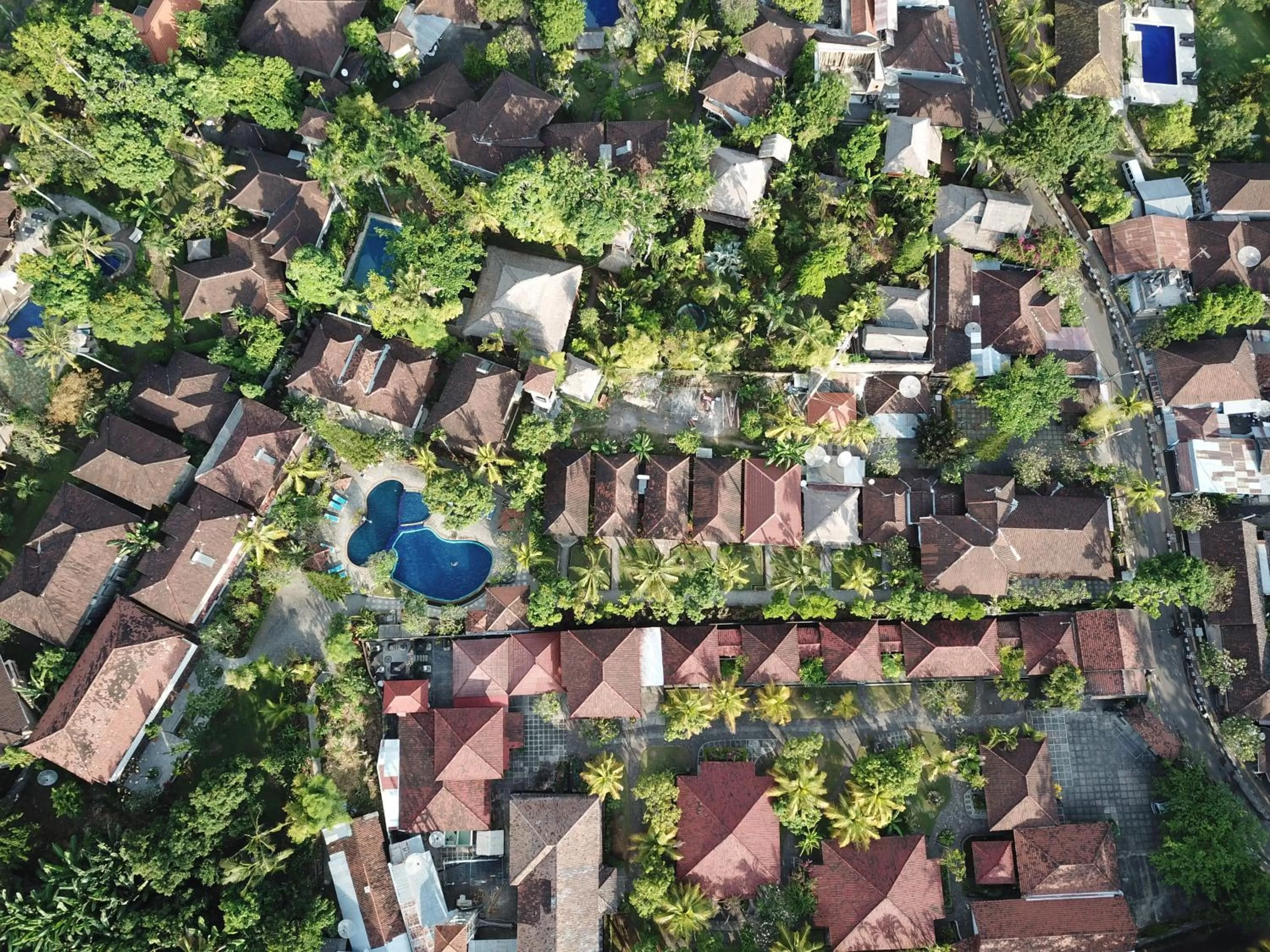 Bird's eye view in Puri Bali Hotel