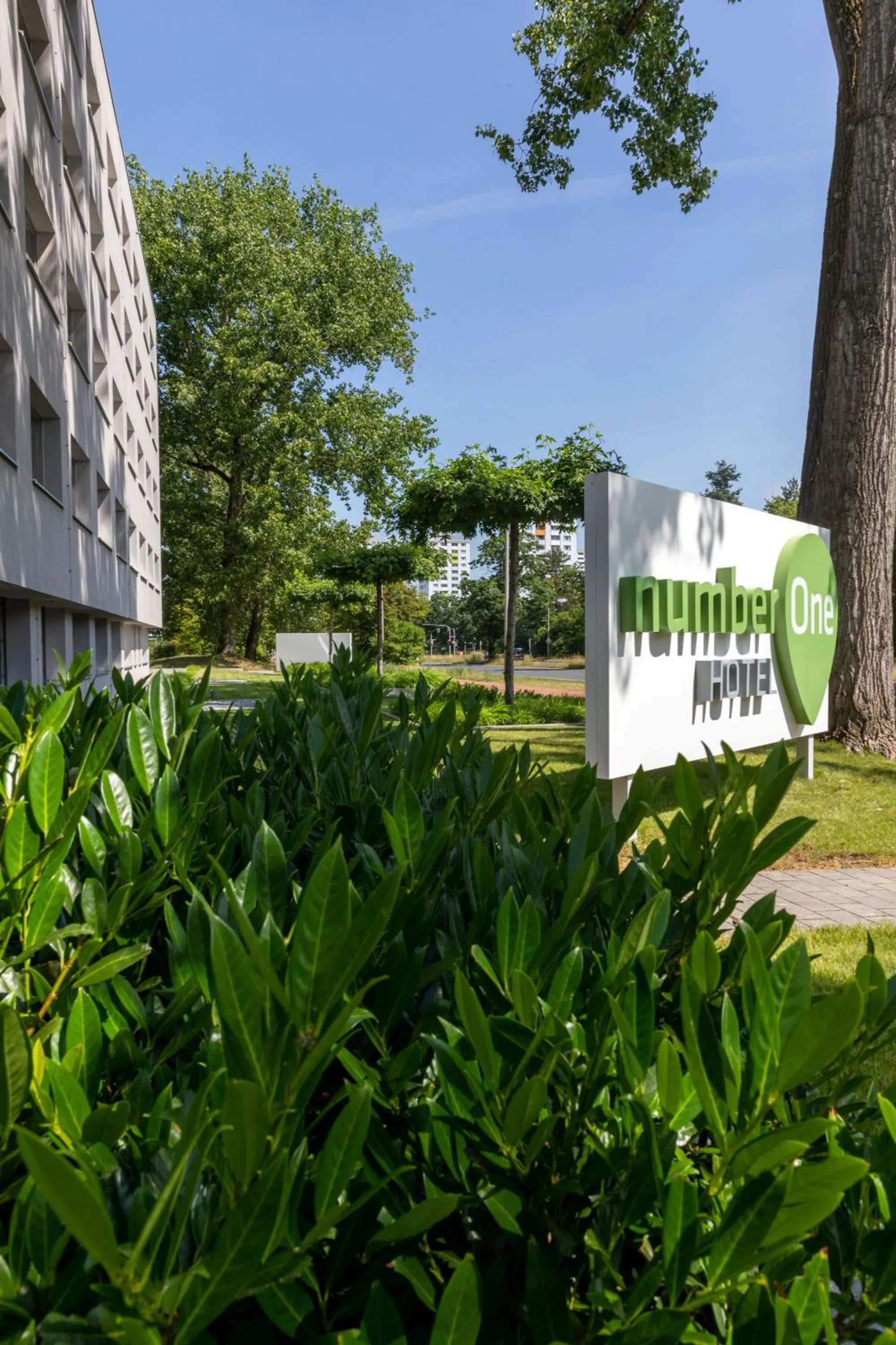 Property building in numberOne Hotel