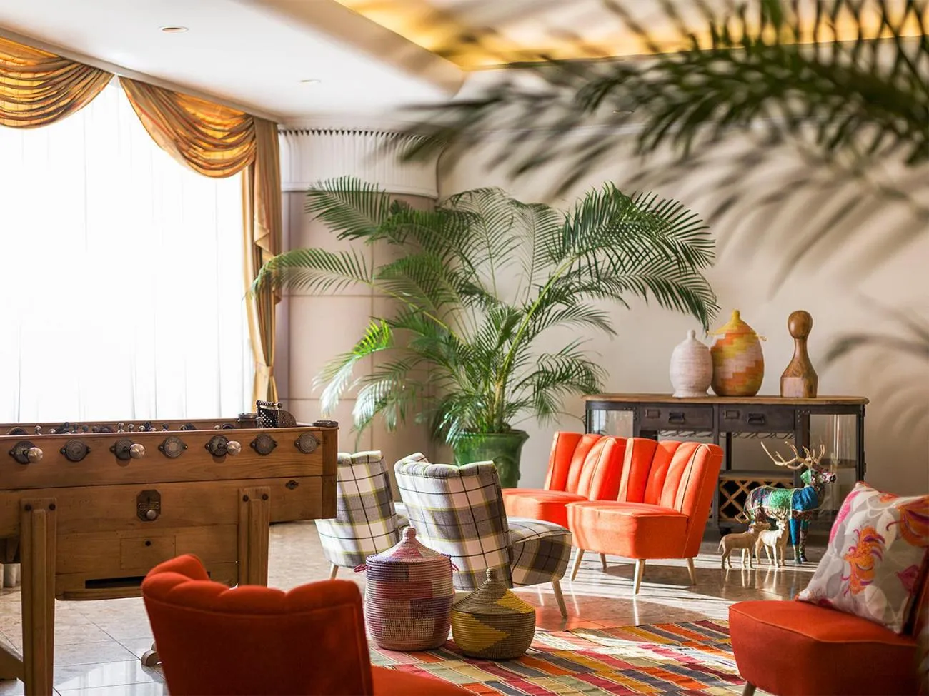 Lobby or reception in Hotel Francs