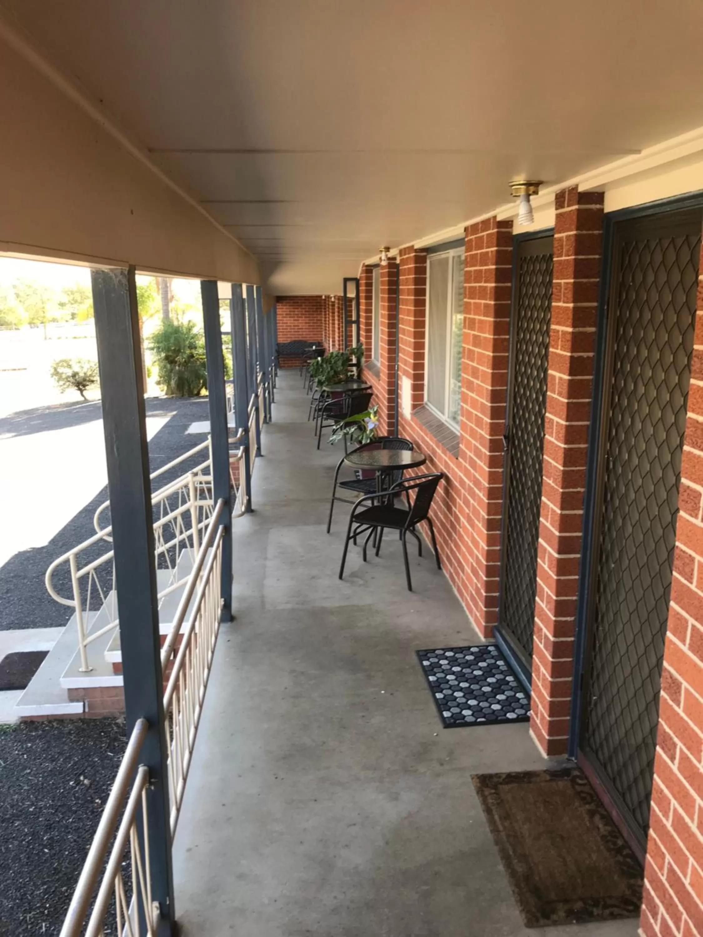 Balcony/Terrace in Kootingal Landview Motel