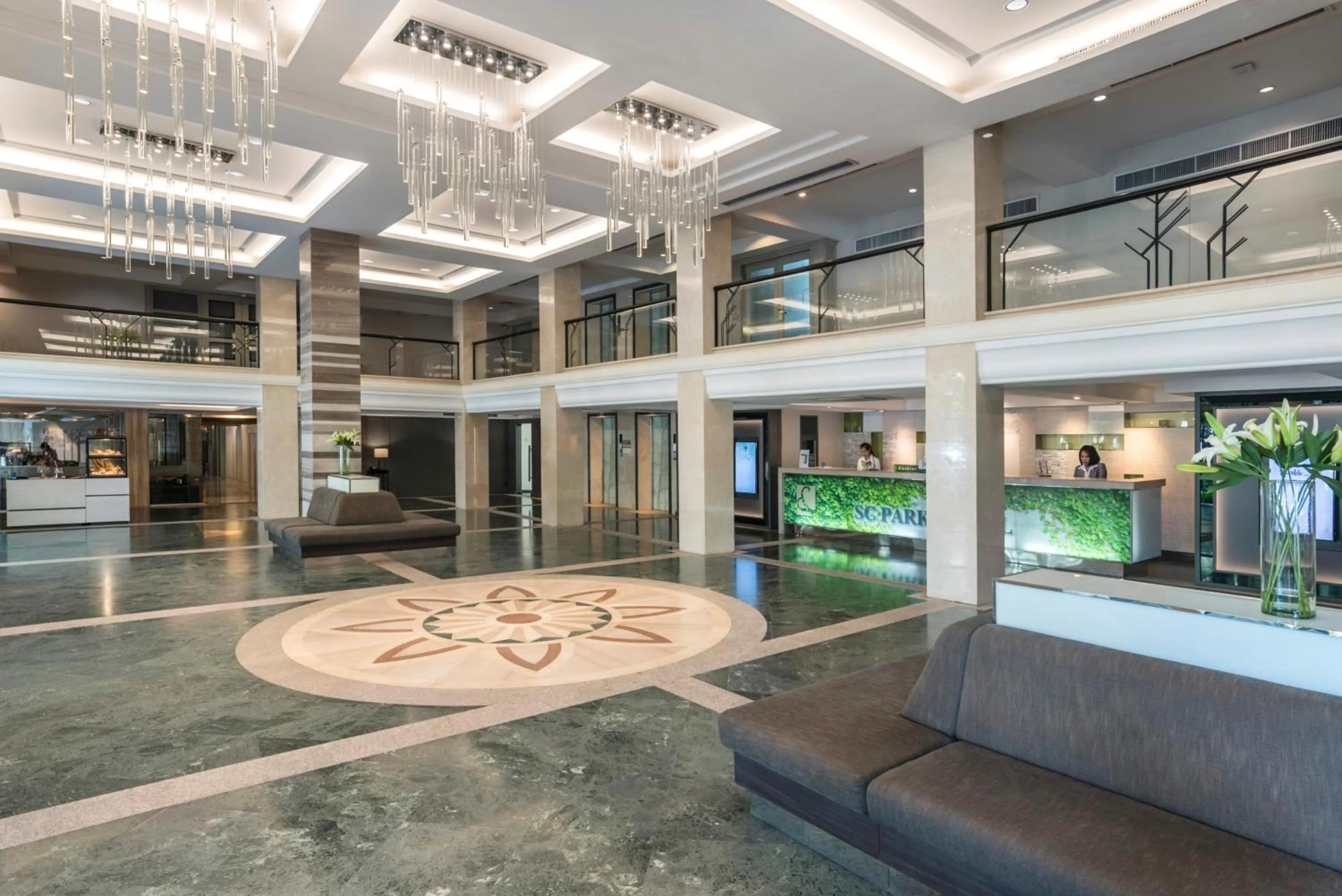 Lobby or reception in SC Park Hotel
