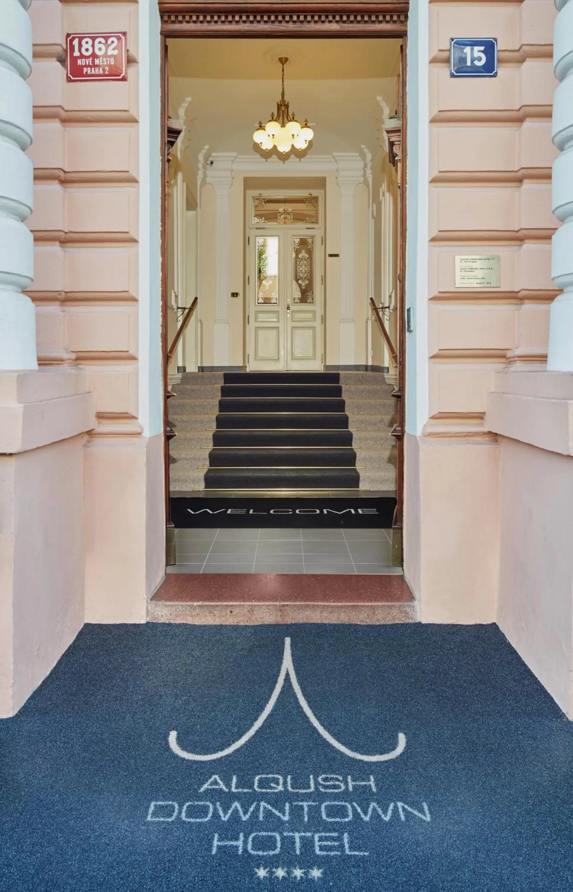 Property building in Alqush Downtown Hotel