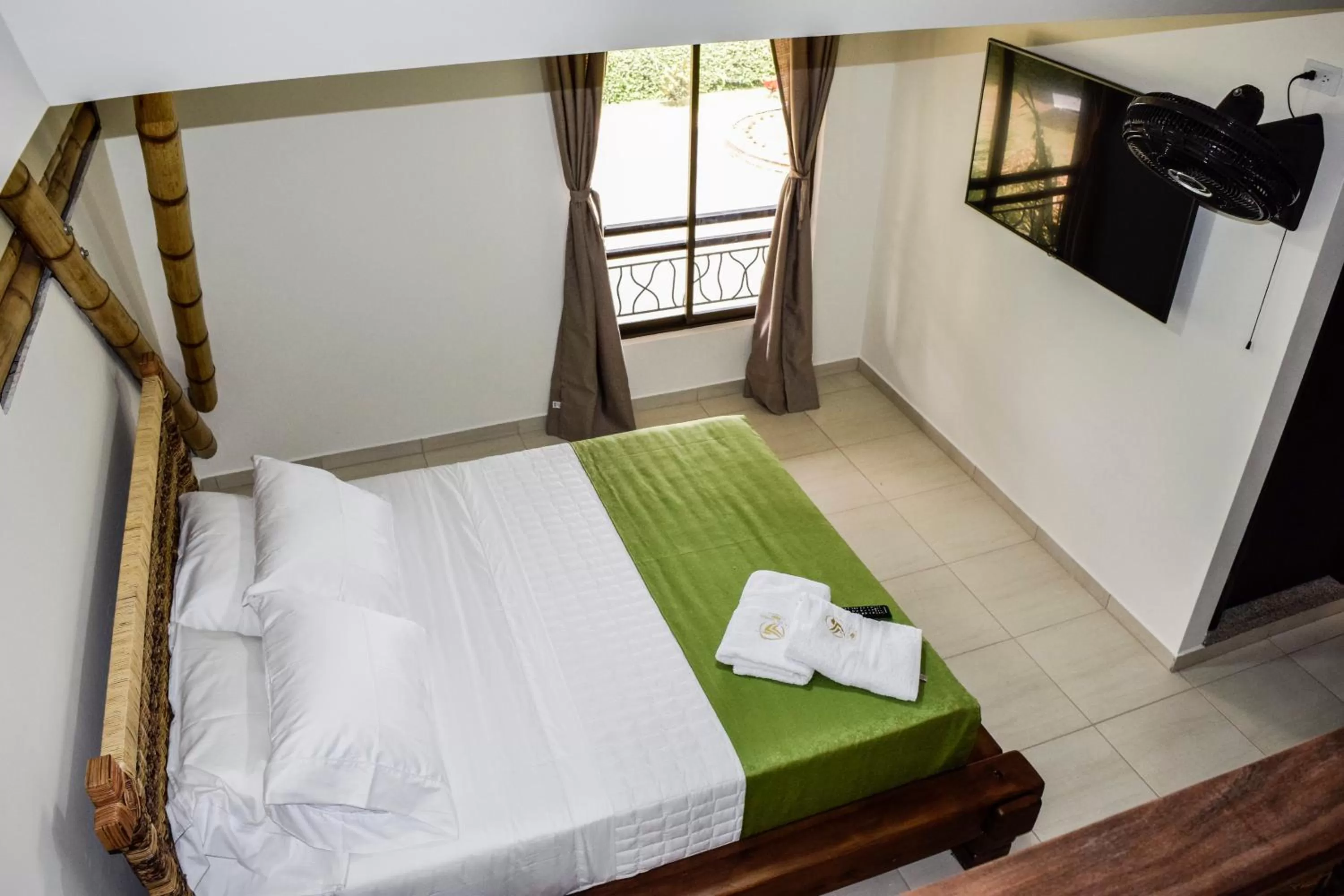 Bed in La Victoria Hotel Campestre