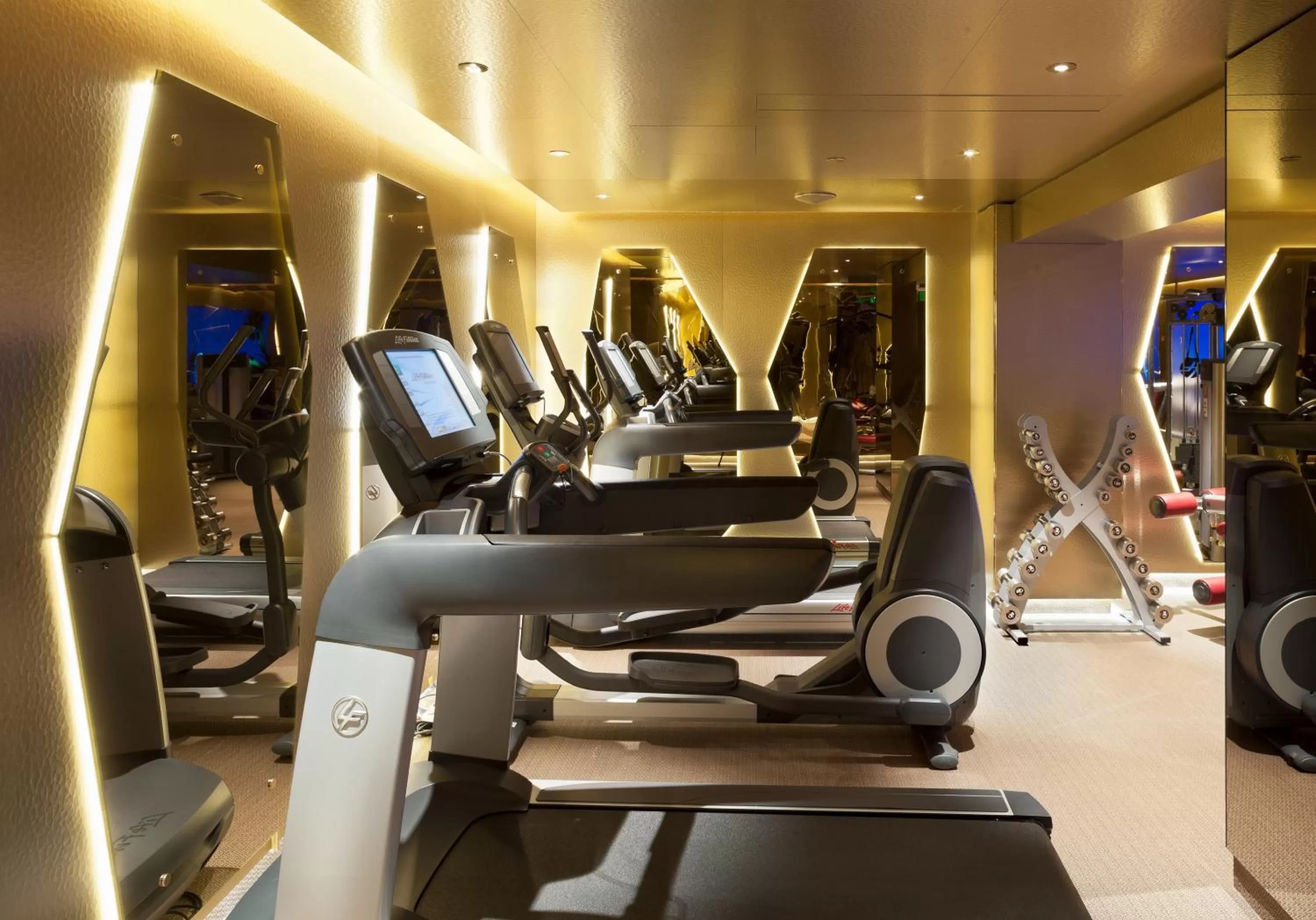 Fitness centre/facilities in New Hotel
