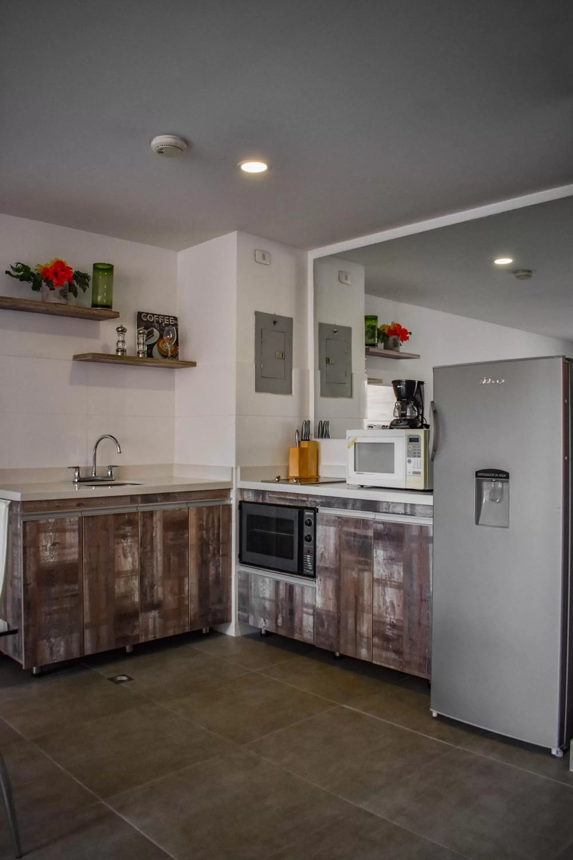 Kitchen or kitchenette in Cora 96 Street Apartments