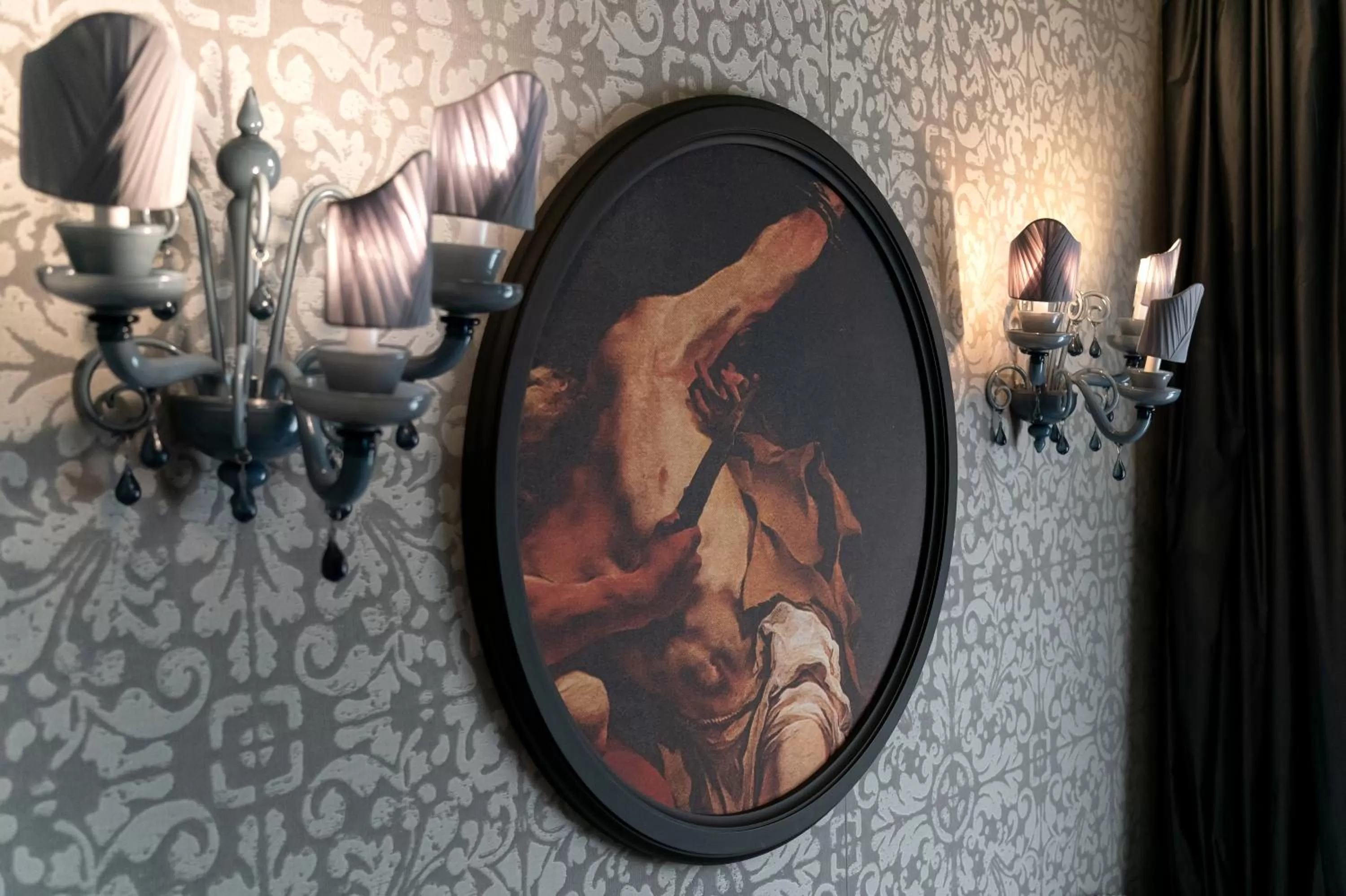 Decorative detail in Hotel Palazzetto Madonna