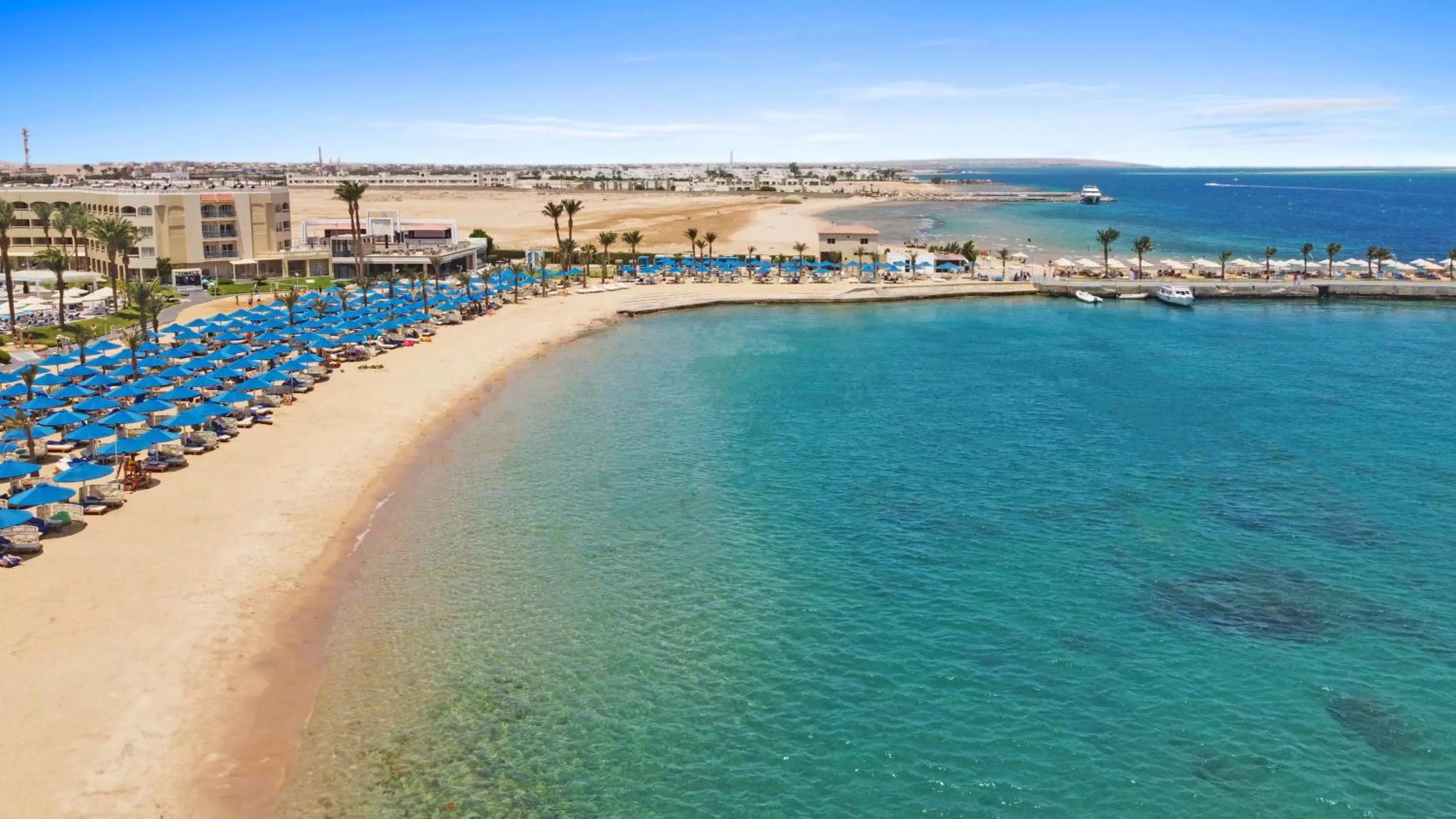 Beach in Beach Albatros Aqua Park - Hurghada