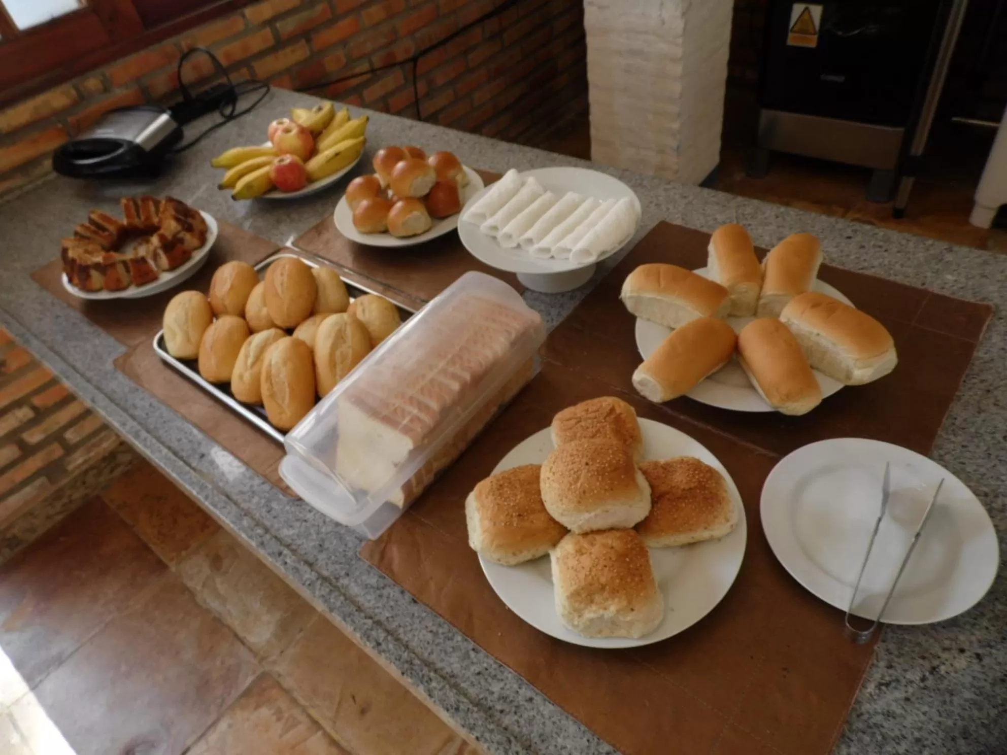 Buffet breakfast in Hotel Praia do Futuro