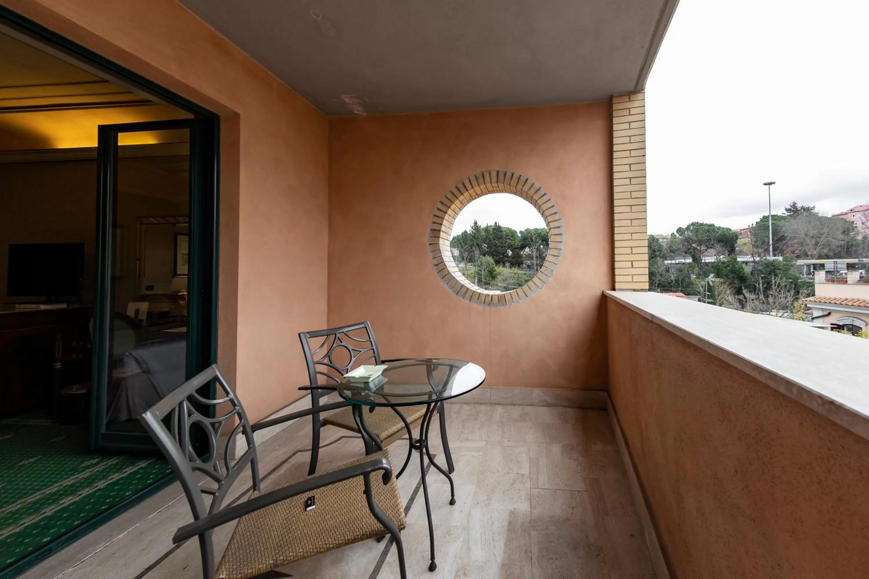 Balcony/Terrace in River Chateau Hotel