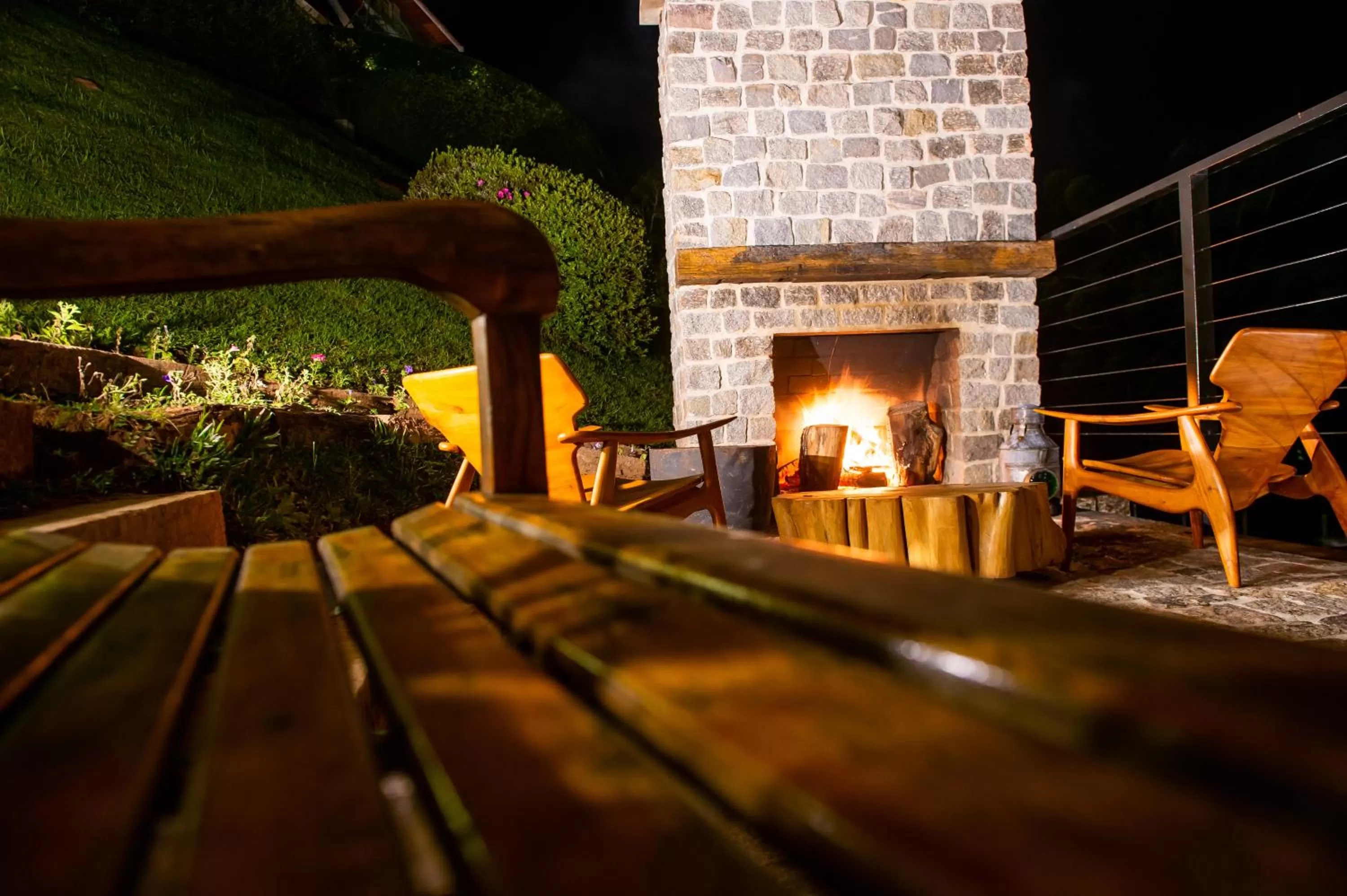 Garden in Pousada das Lavandas