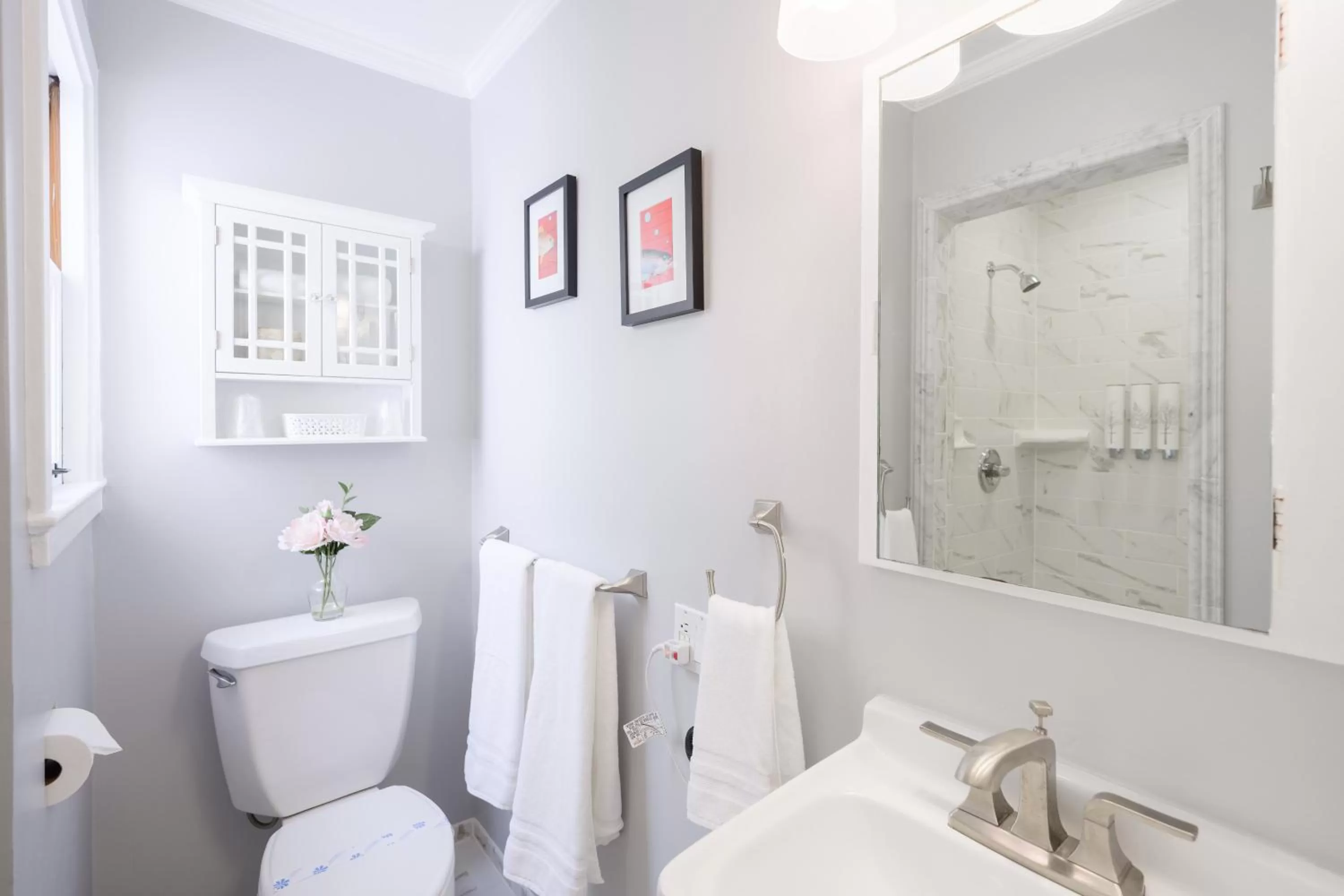 Bathroom in Marina Motel