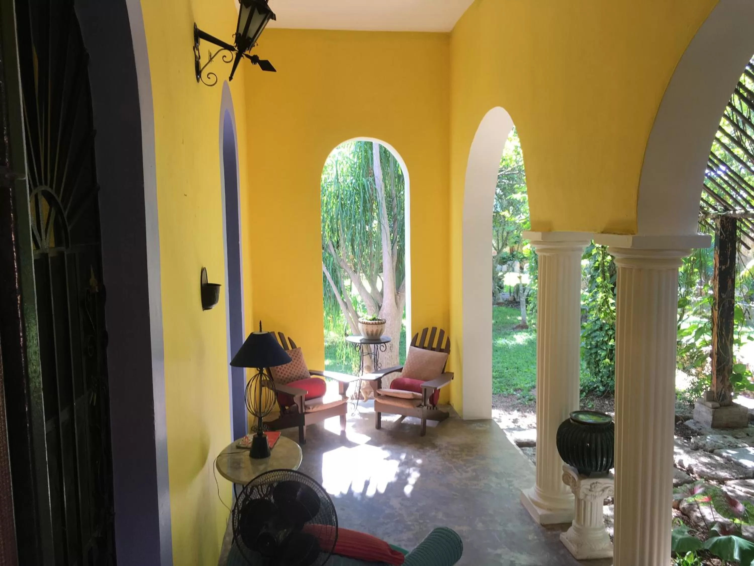 Balcony/Terrace in Hacienda San Pedro Nohpat