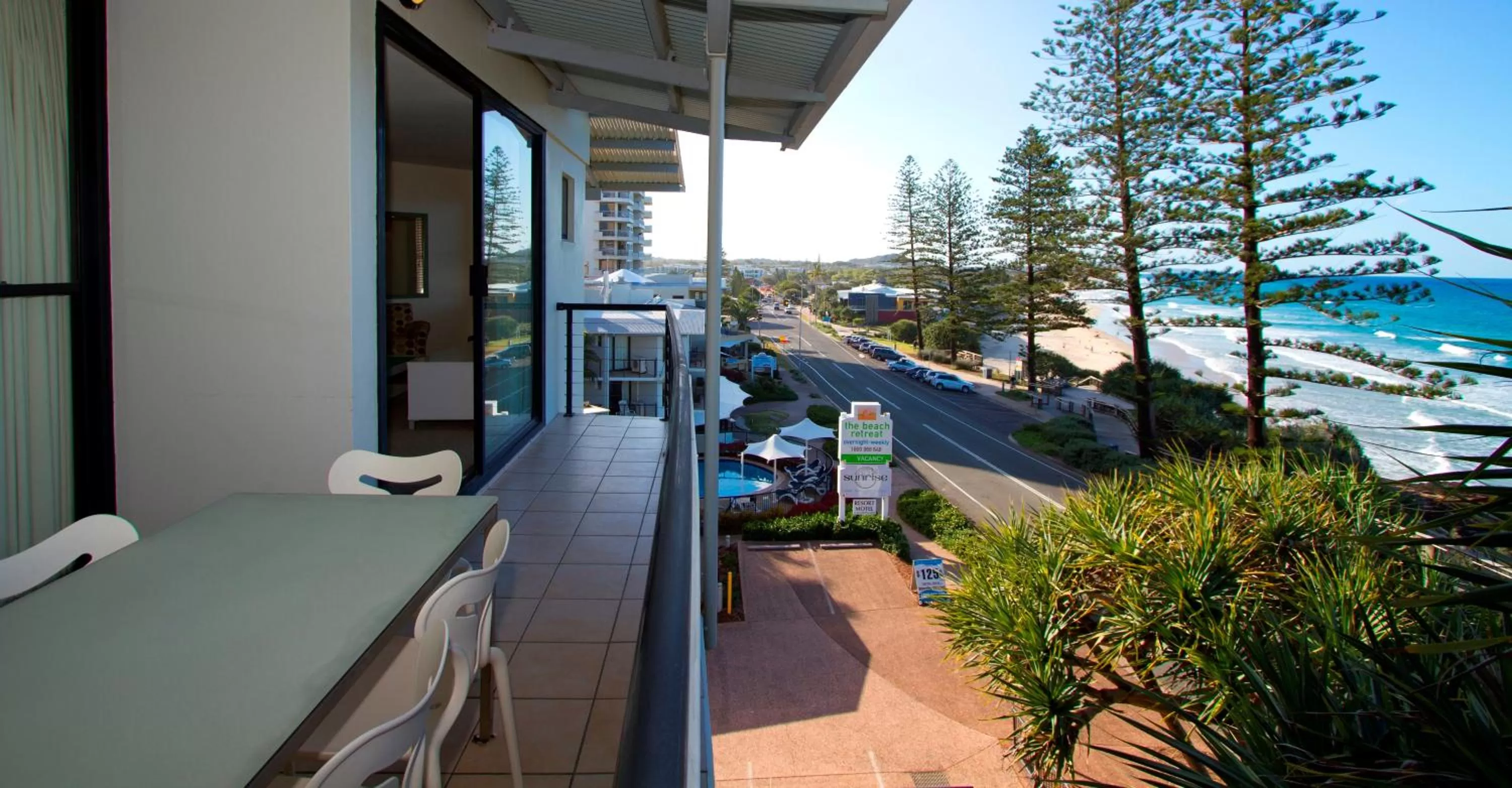 Balcony/Terrace in The Beach Retreat Coolum