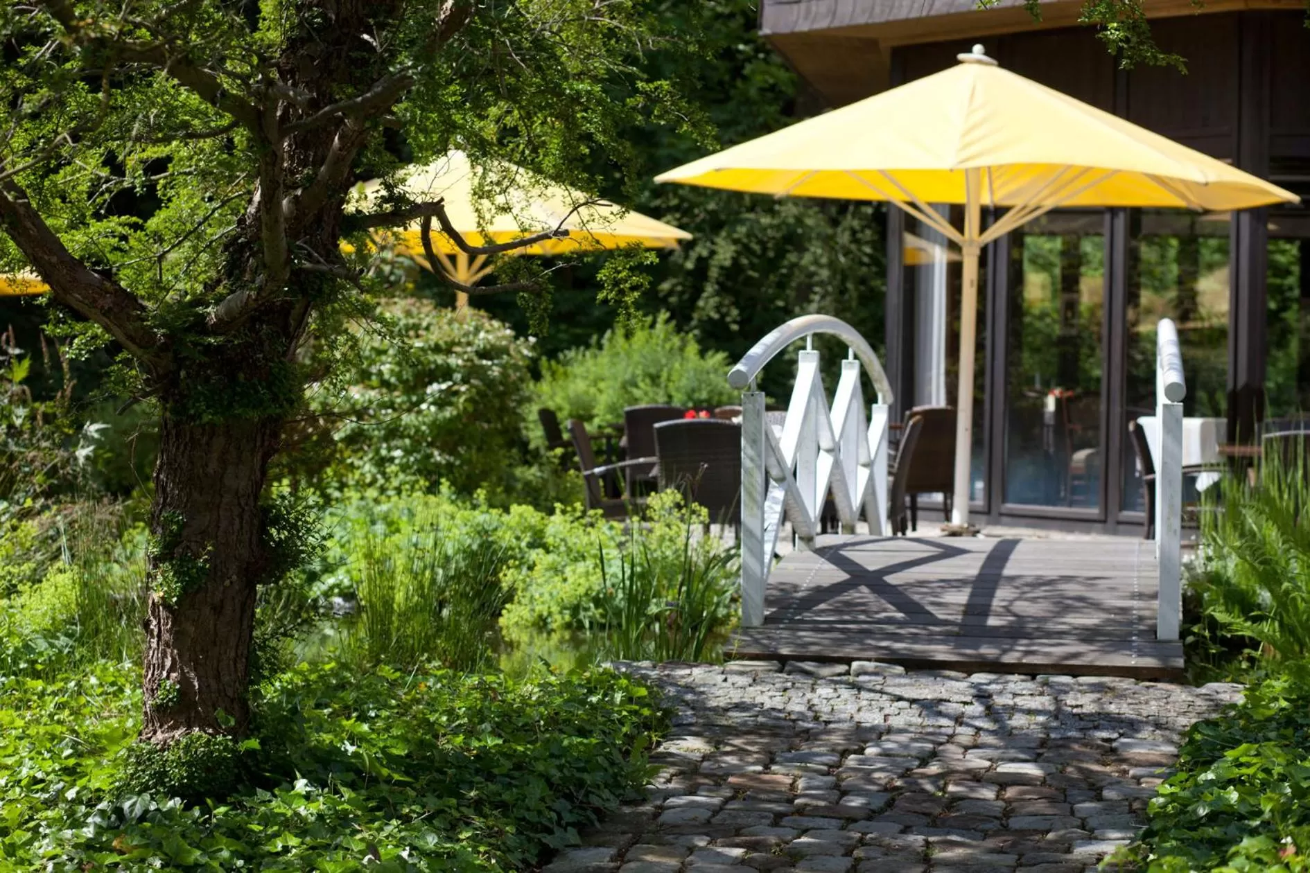Balcony/Terrace in Romantik Hotel Stryckhaus