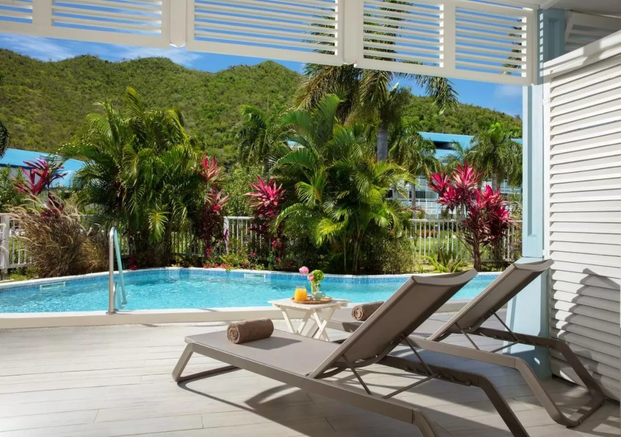 Balcony/Terrace in Secrets St Martin Resort & Spa - All Inclusive