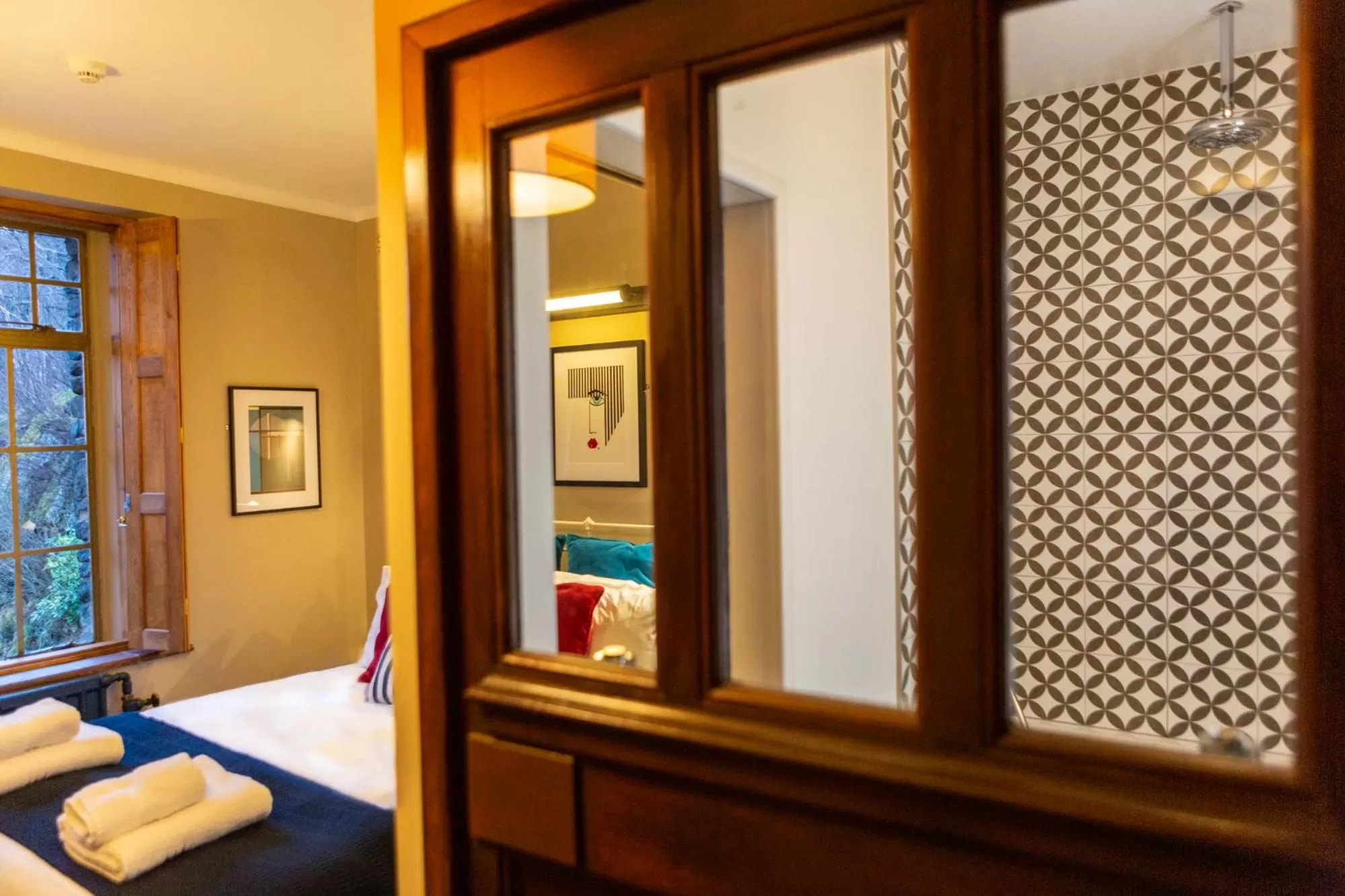 Bathroom, Bed in Haweswater Hotel