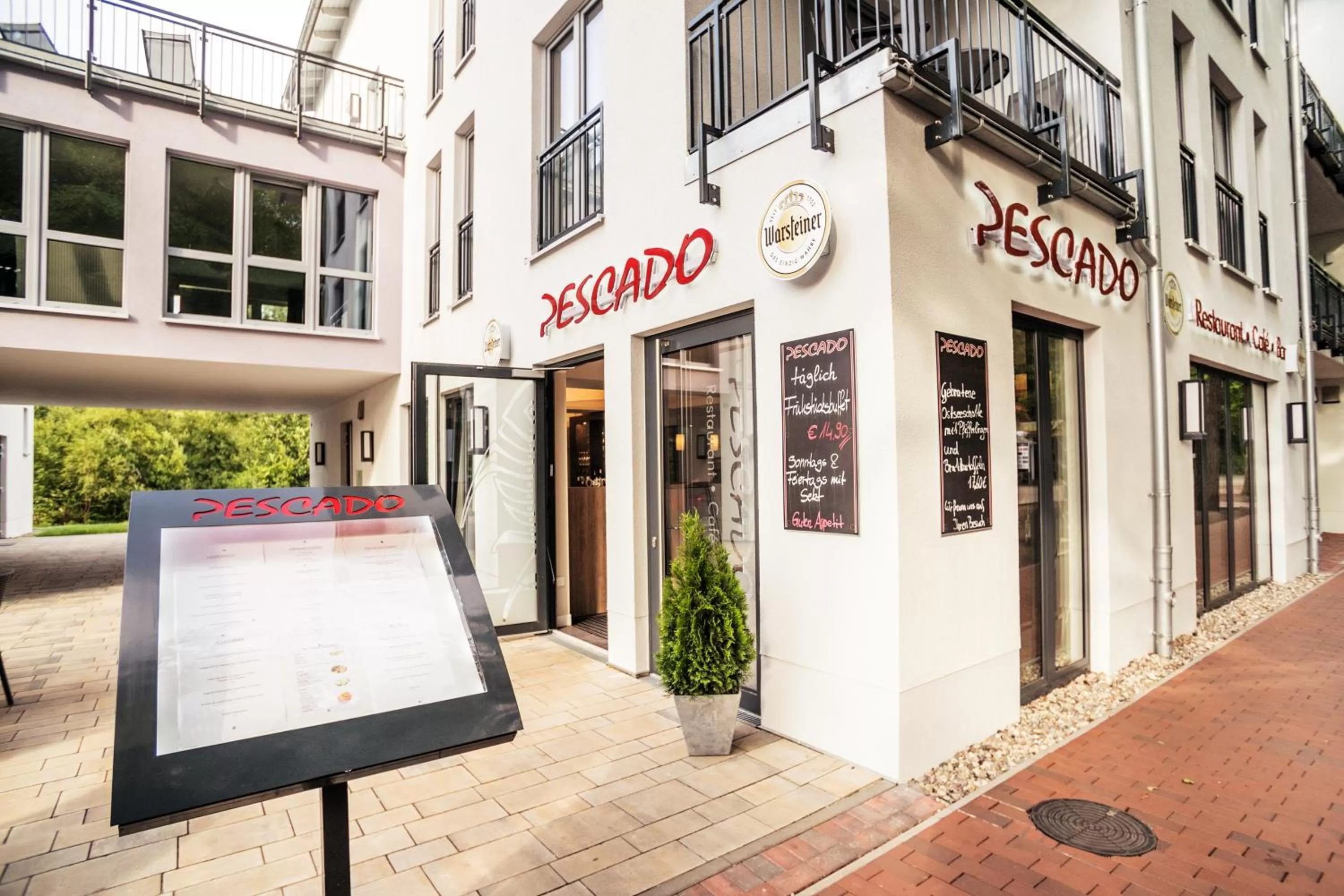 Restaurant/places to eat in AKZENT Apartmenthotel Residenz