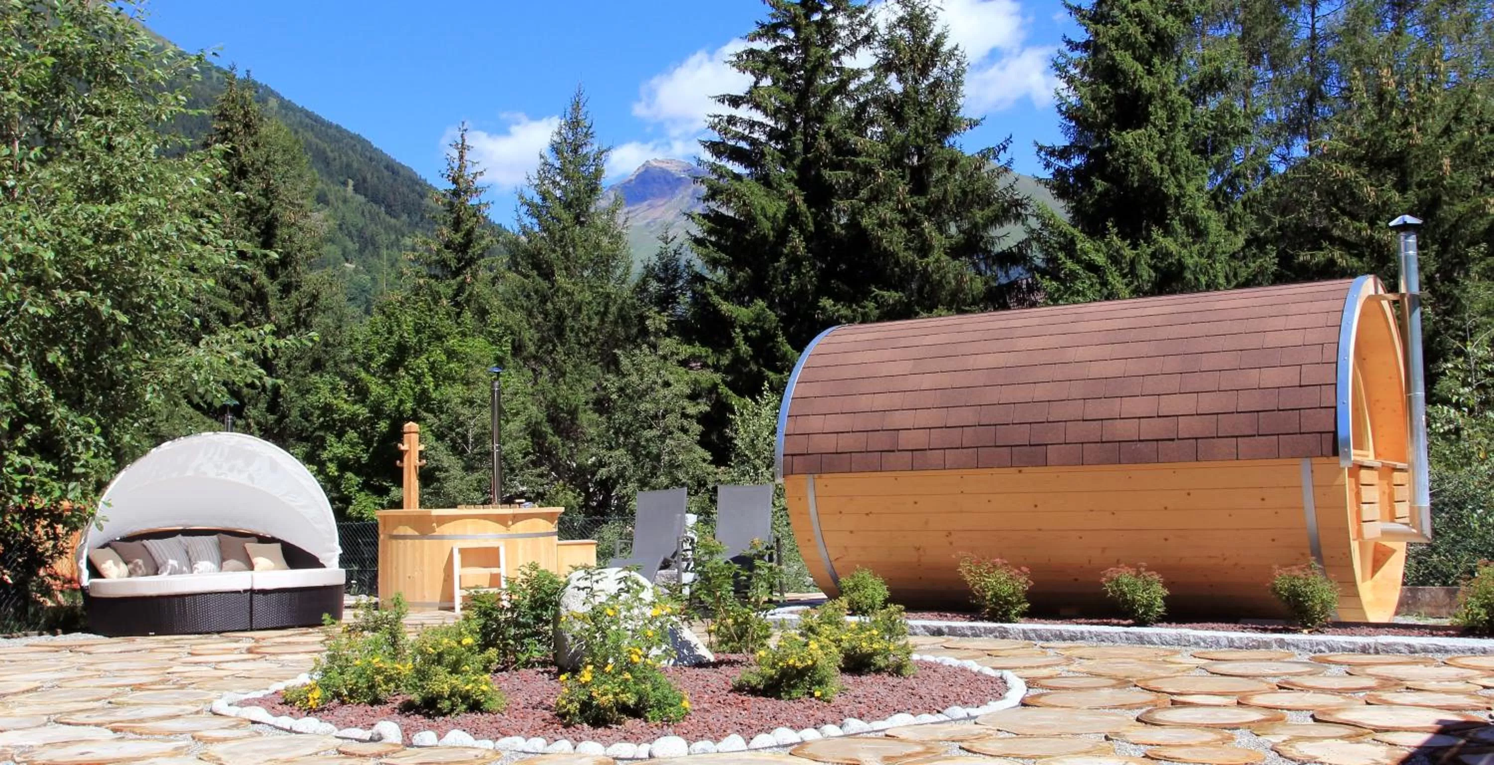 Sauna, Property Building in Residence Club Ponte Di Legno