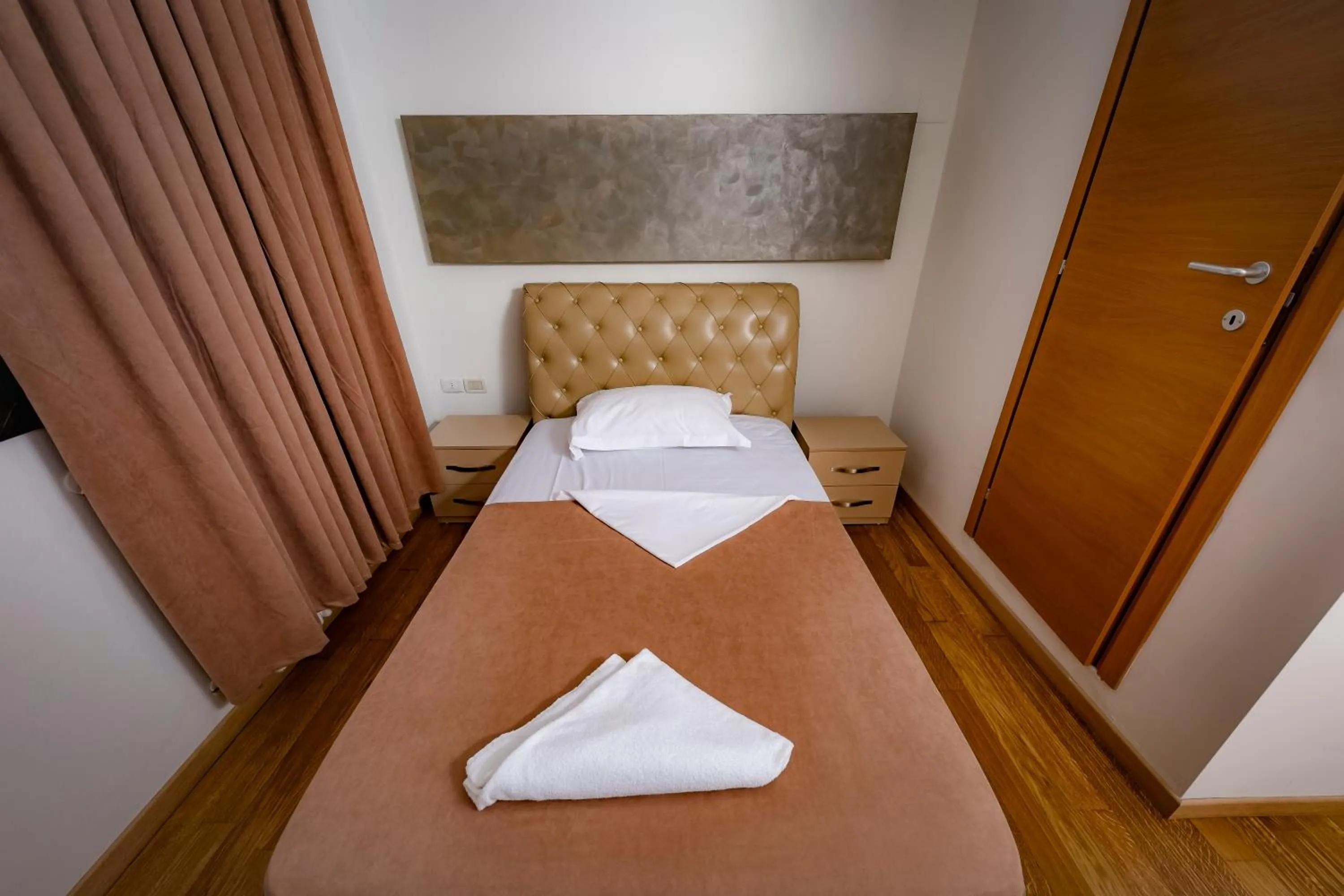 Bed in Hotel Trieste