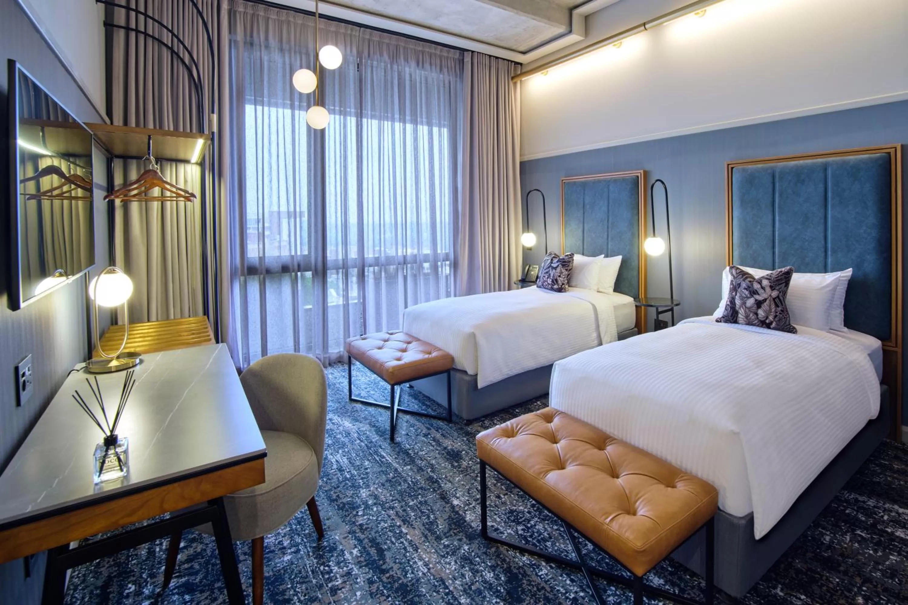 Standard Twin Room with Walk-In Shower in HYDE JOHANNESBURG ROSEBANK