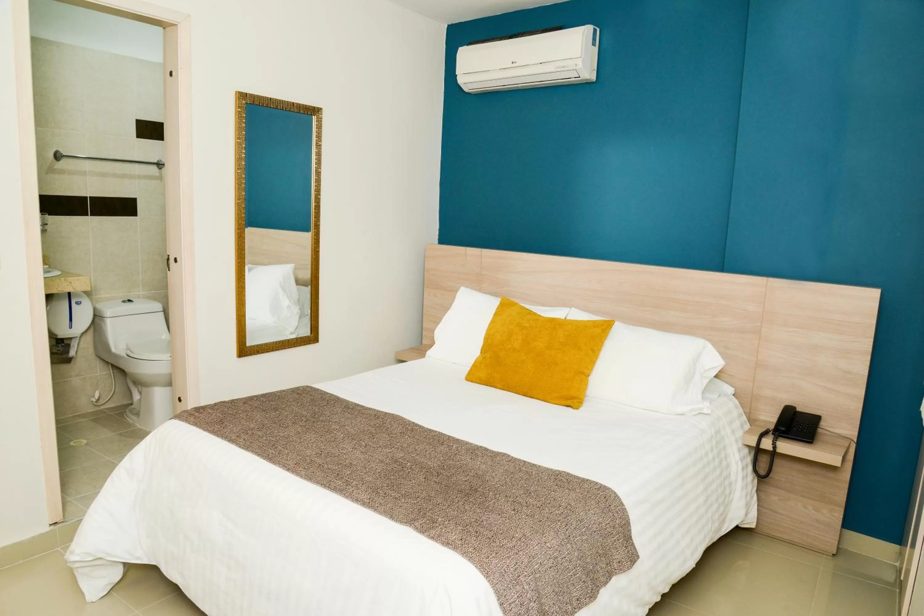 Bed in Hotel Prado 34 West