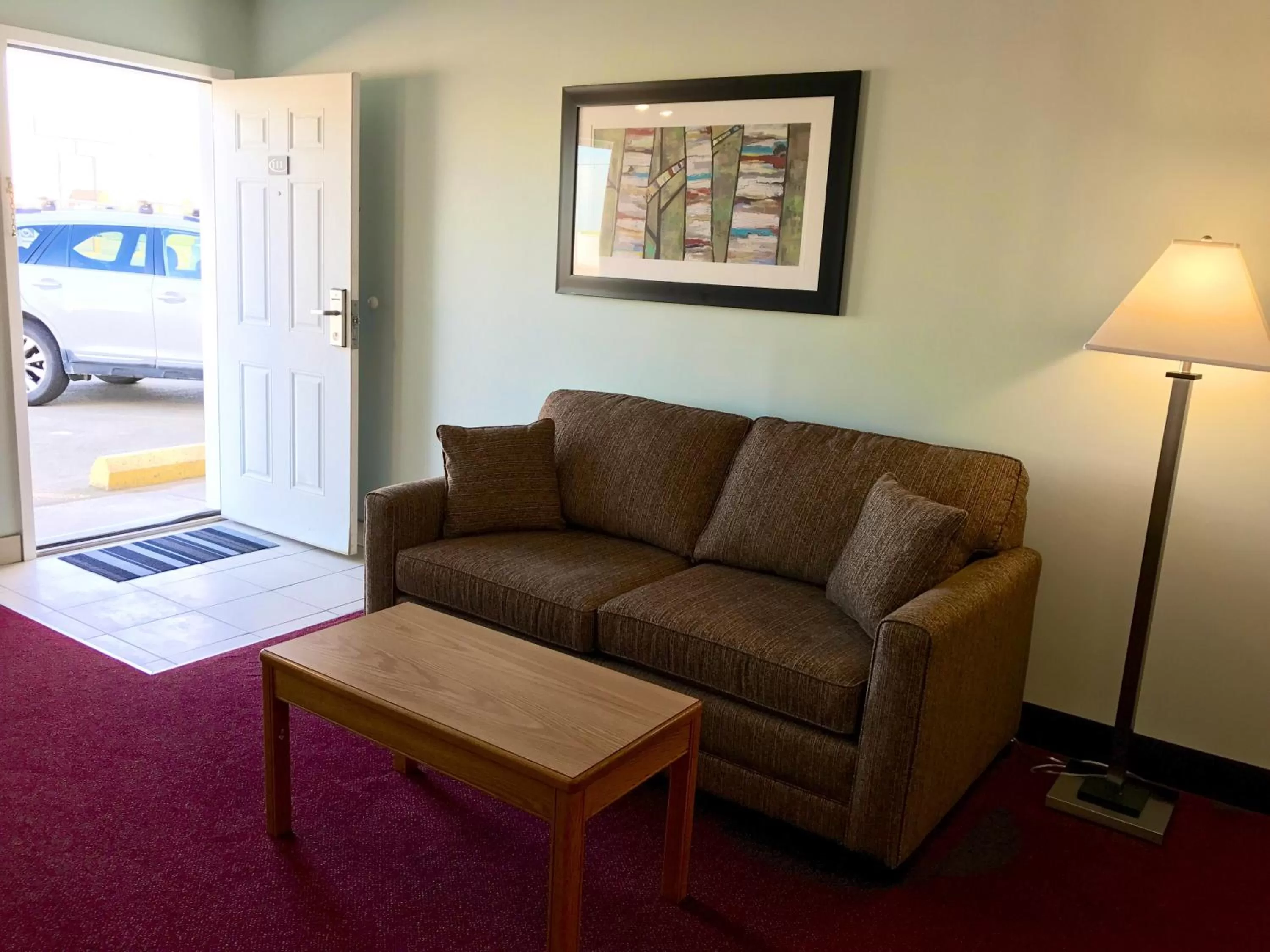 Bed in Super 8 by Wyndham Kindersley