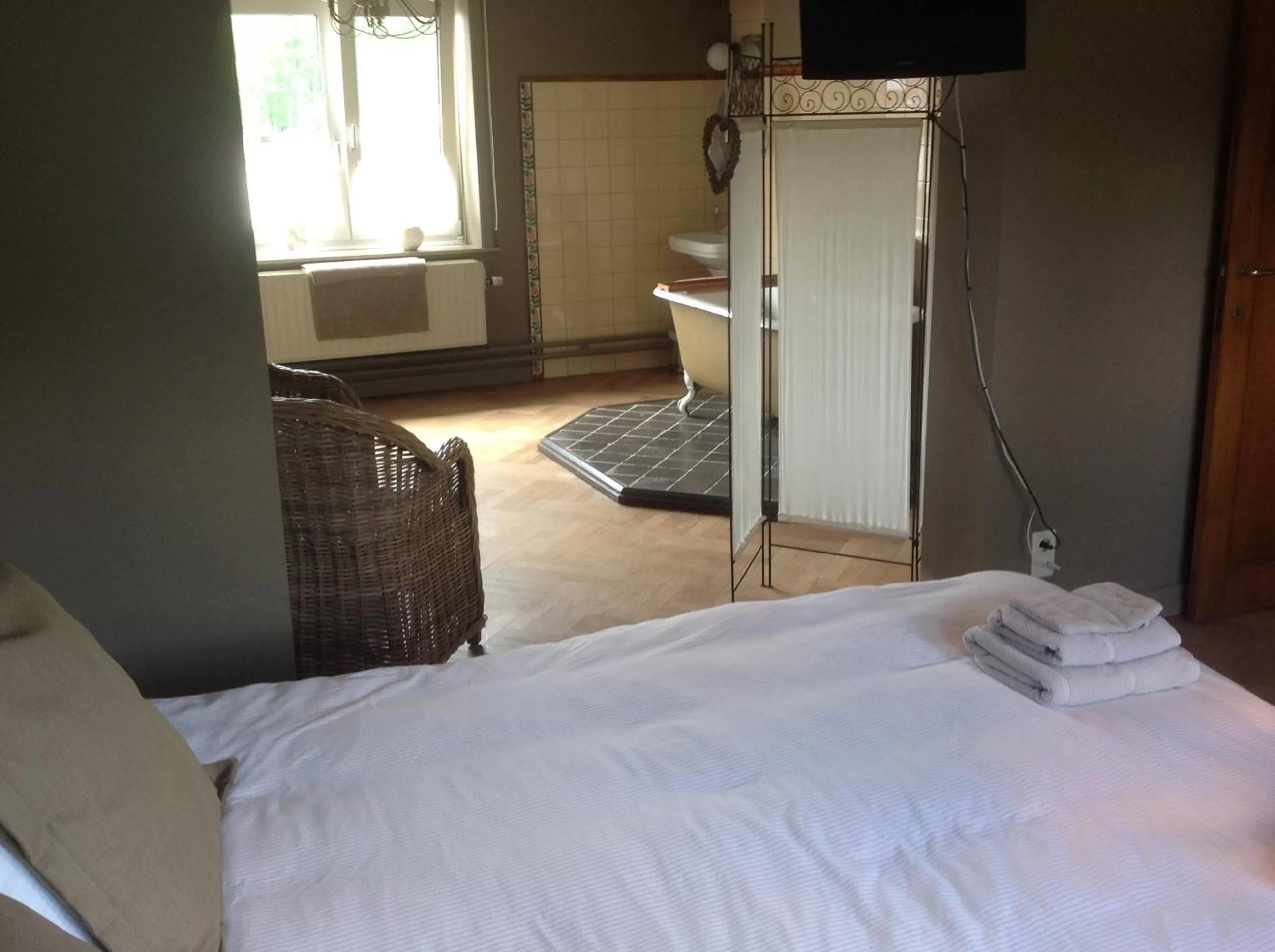 Bed in Guesthouse 't Goed Leven