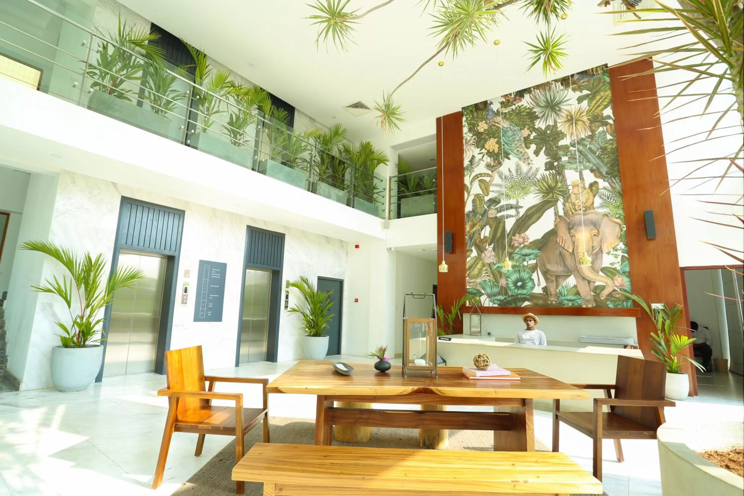 Lobby or reception in Morven Hotel Colombo