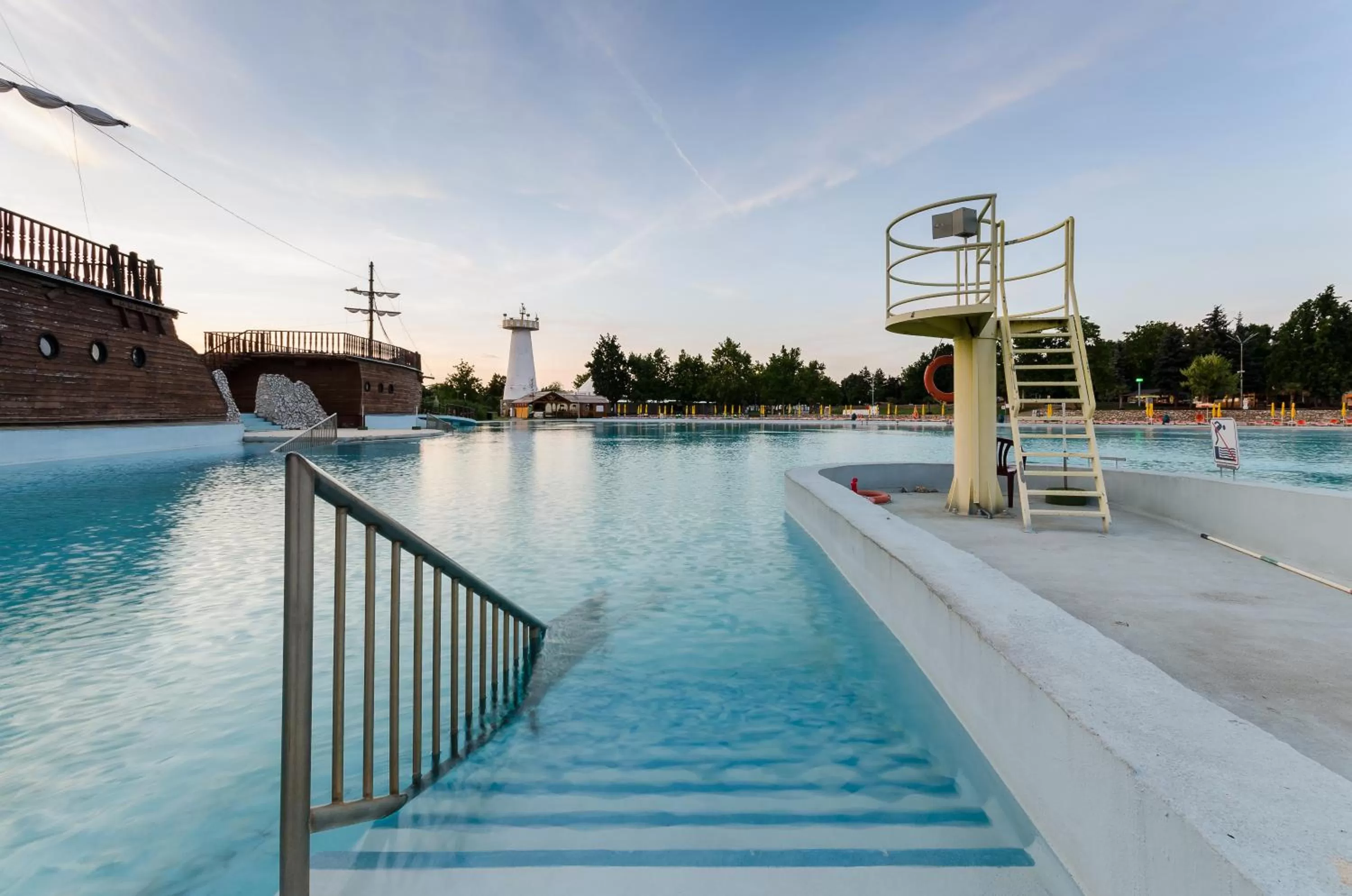 Swimming pool in Hunguest Hotel Aqua Sol