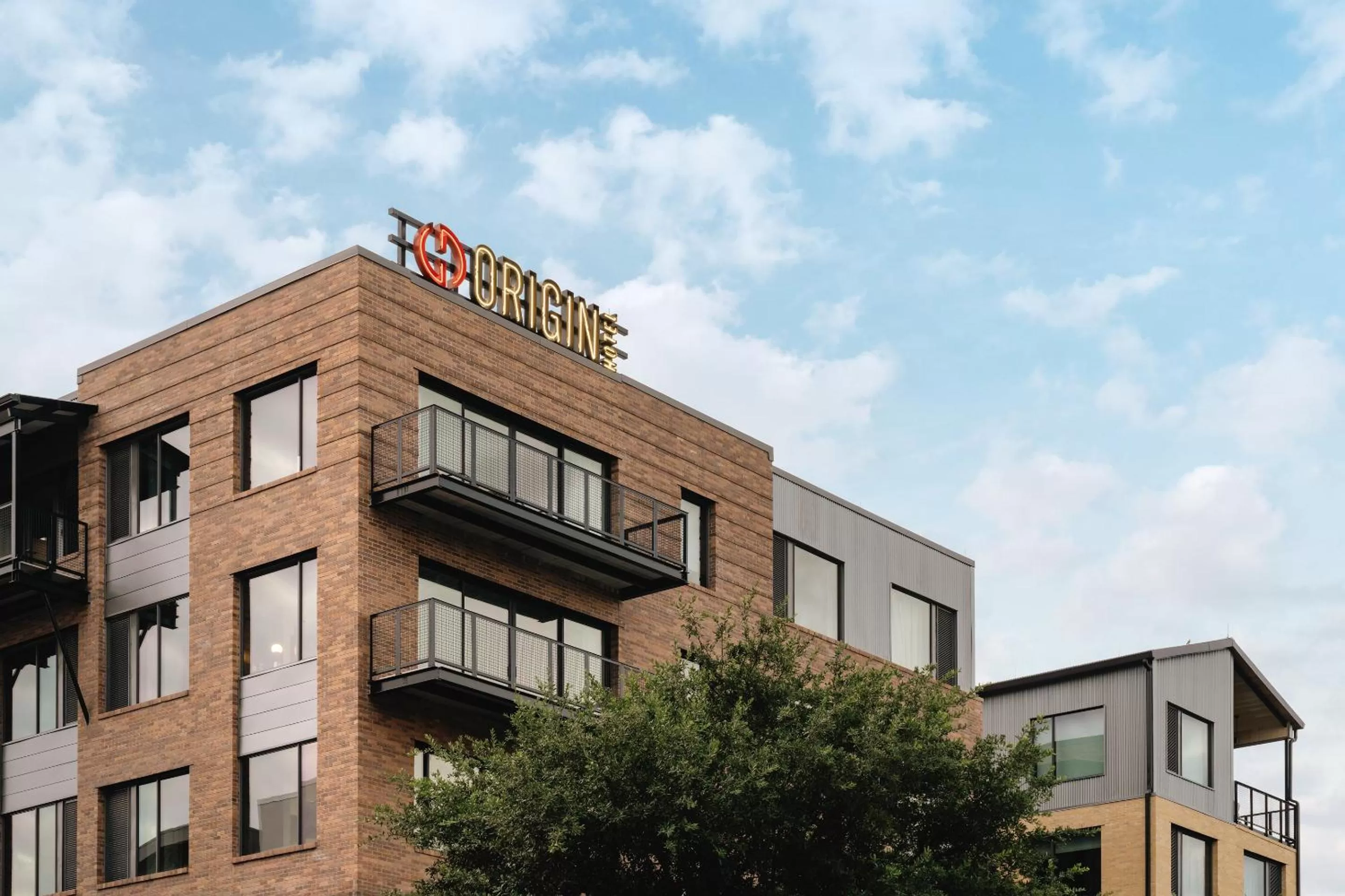 Property building in Origin Austin, a Wyndham Hotel