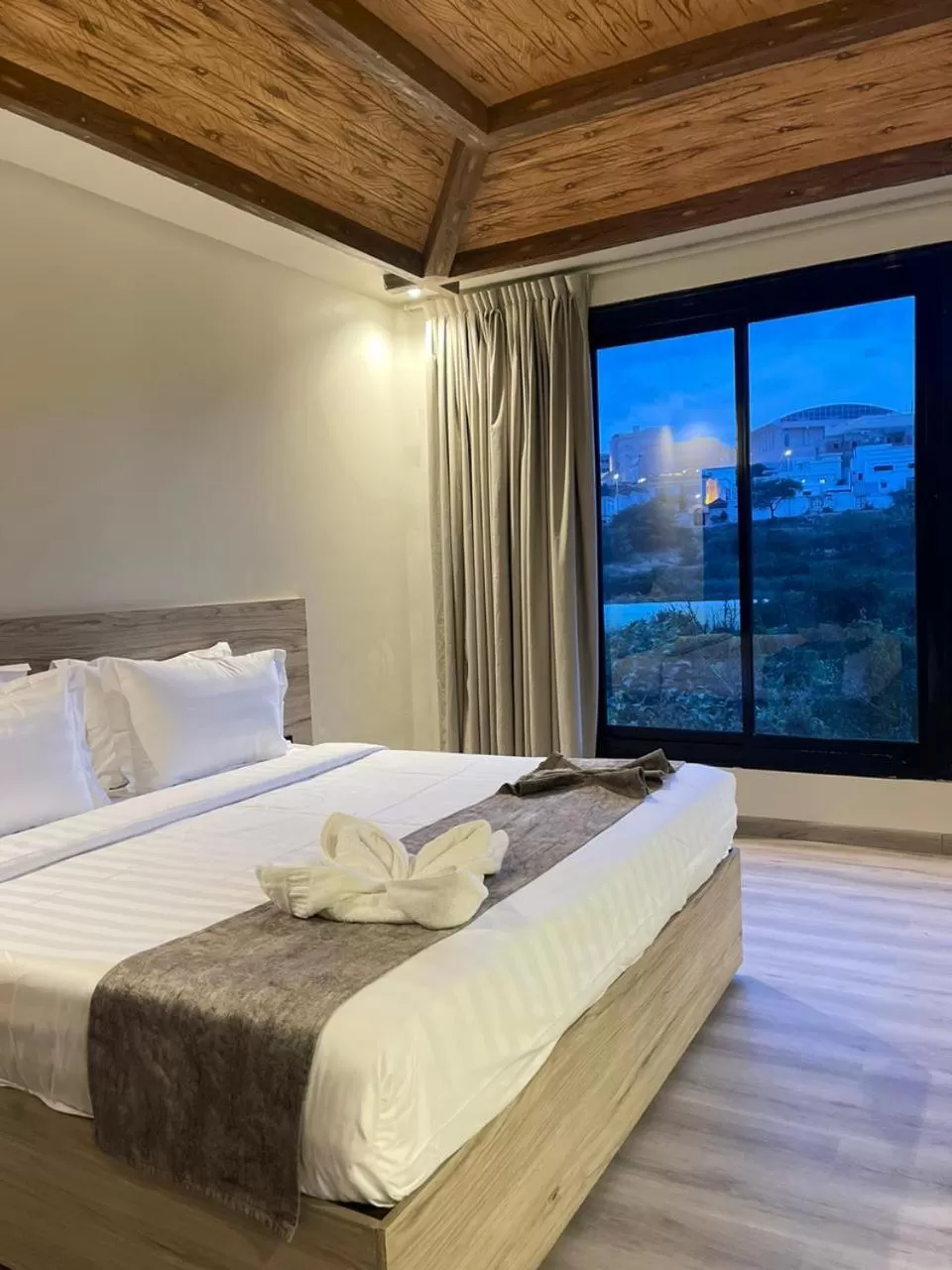 Bed in فندق جولدن الأندلس أبها - Golden Andalus Hotel Abha