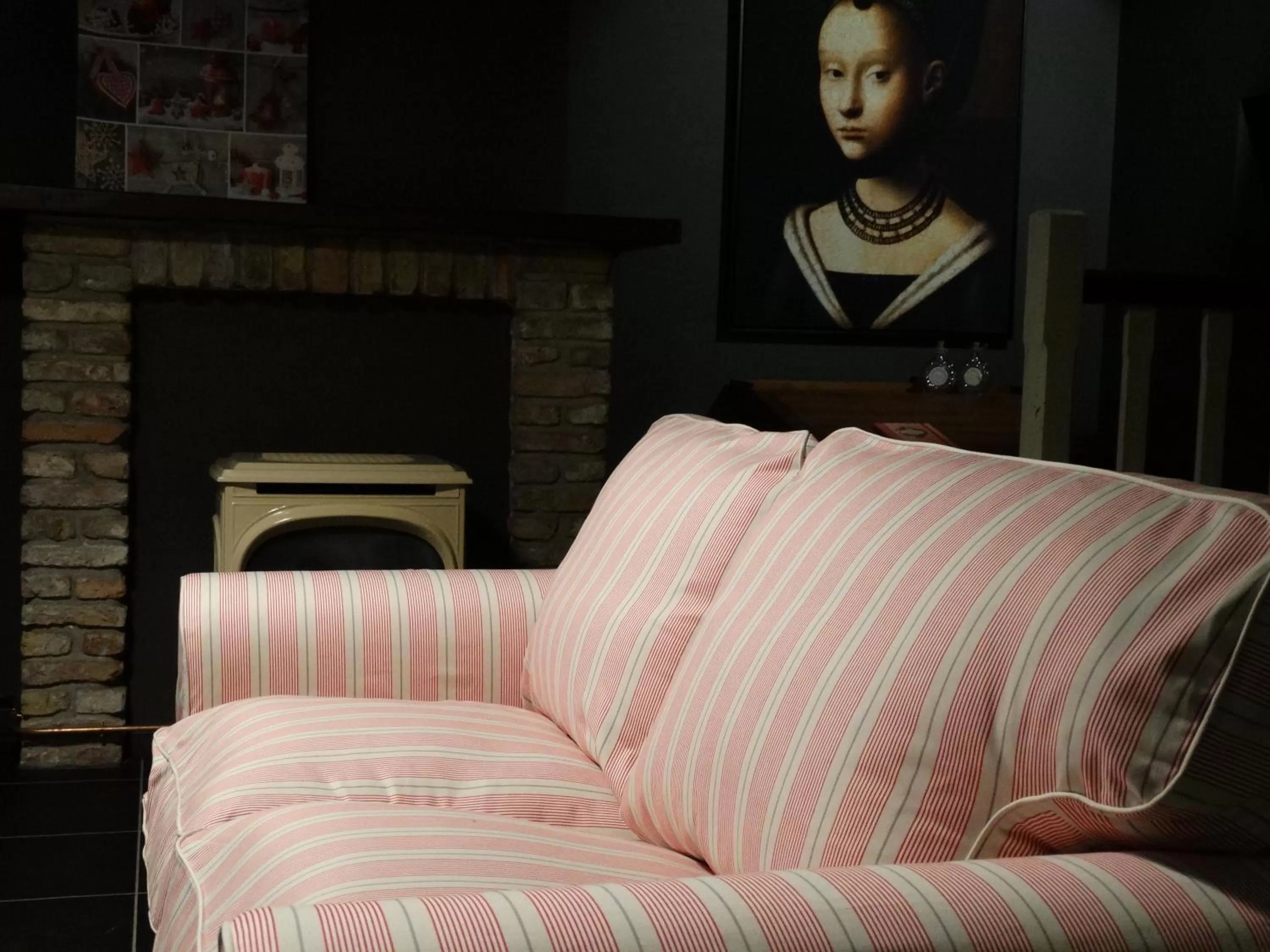 Living room in Huyze Peerdenbrugghe