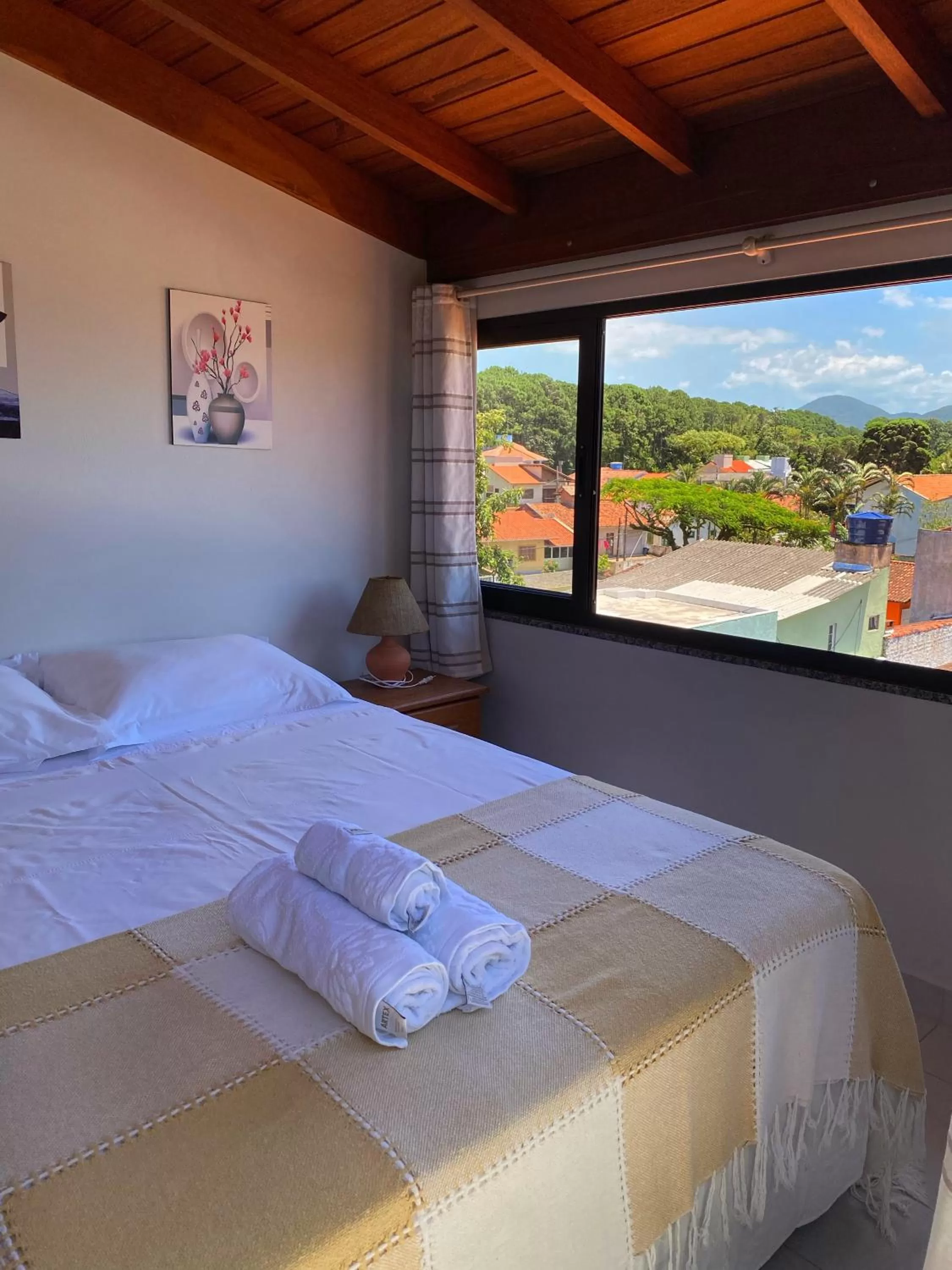 Bed in Canto Leste Pousada