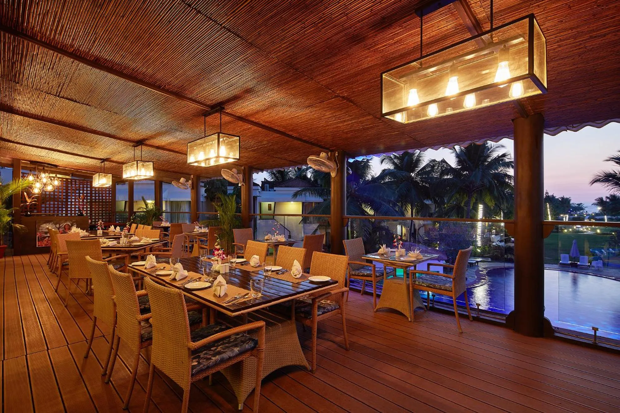 Restaurant/places to eat in Royal Orchid Beach Resort & Spa, Utorda Beach Goa