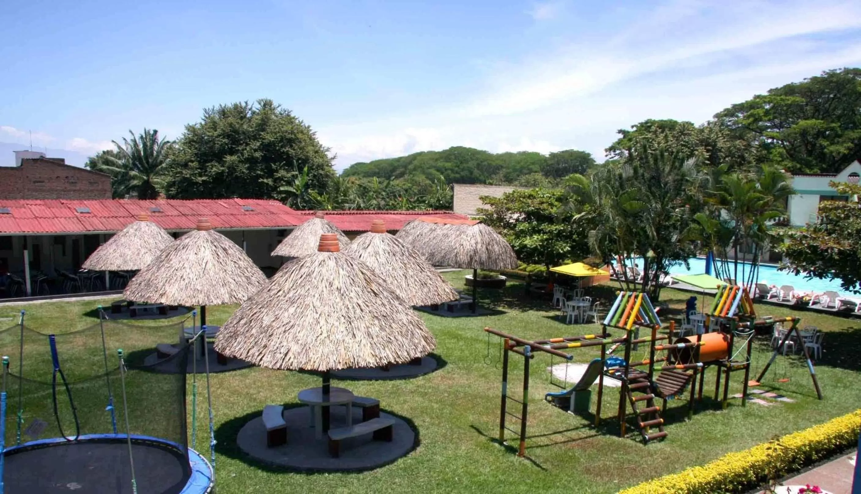 Children play ground, Pool View in Hotel Las Victorias Palmira
