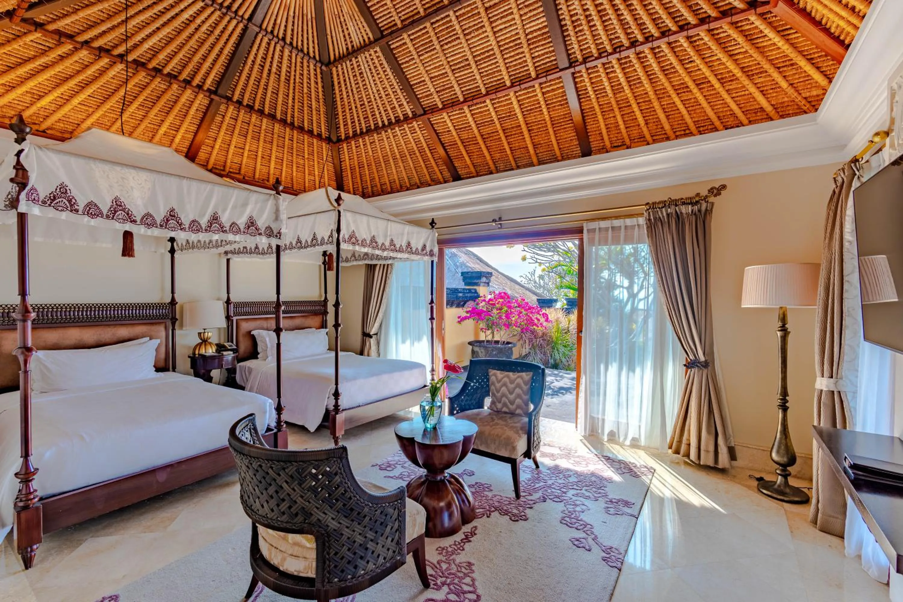 Bed in AYANA Villas Bali