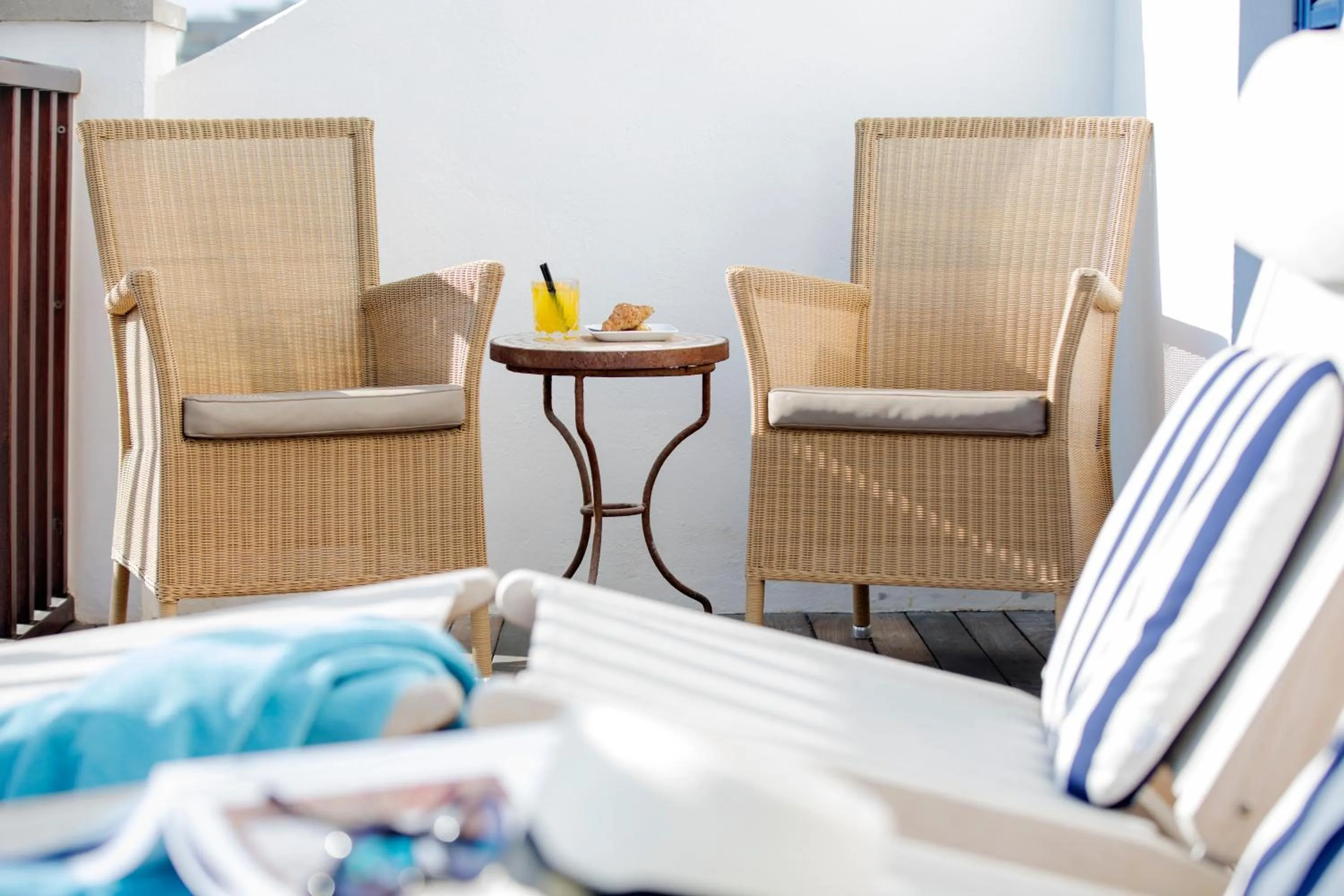 Balcony/Terrace in Portixol Hotel & Restaurant