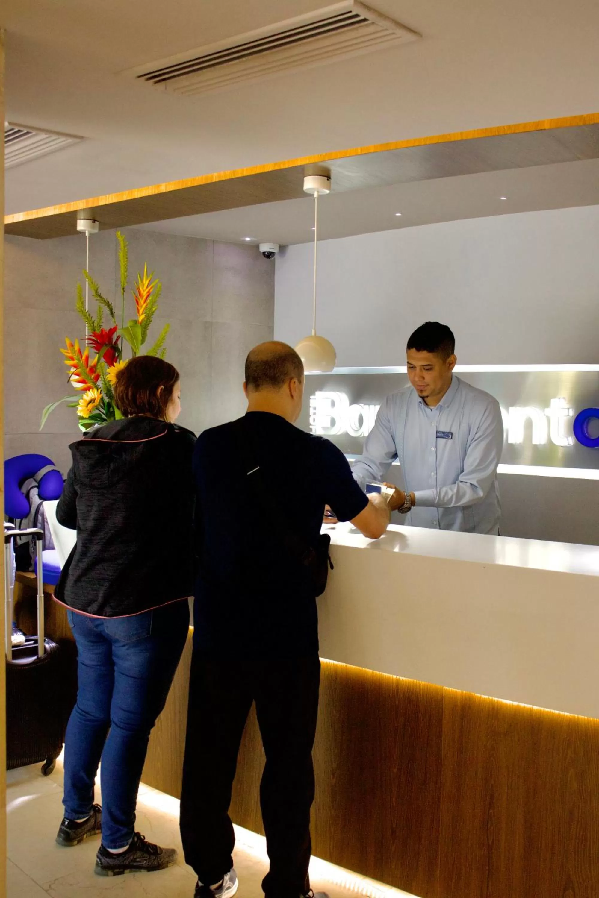 Lobby or reception in Hotel Barlovento