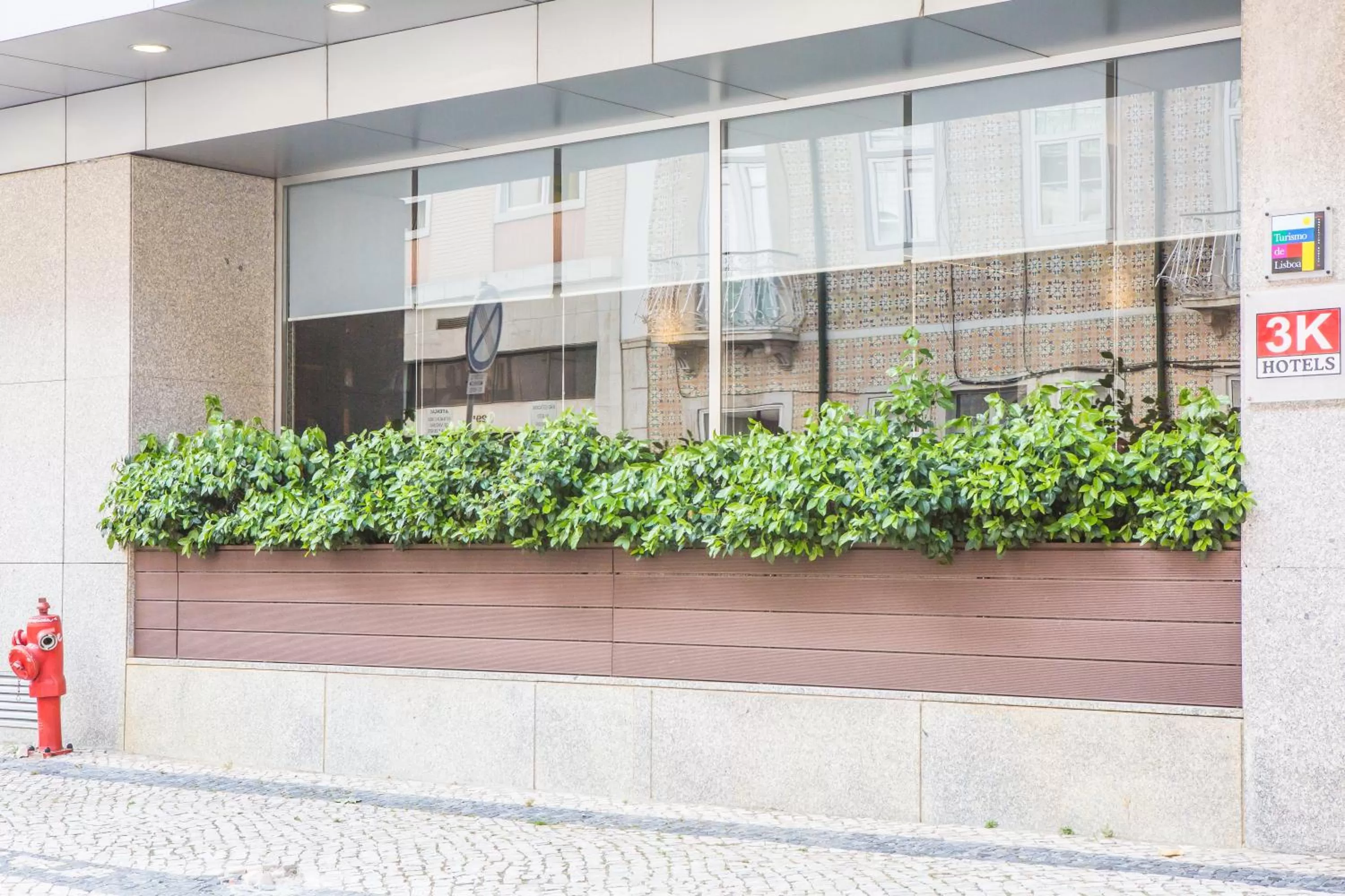 Facade/entrance in Hotel 3K Madrid